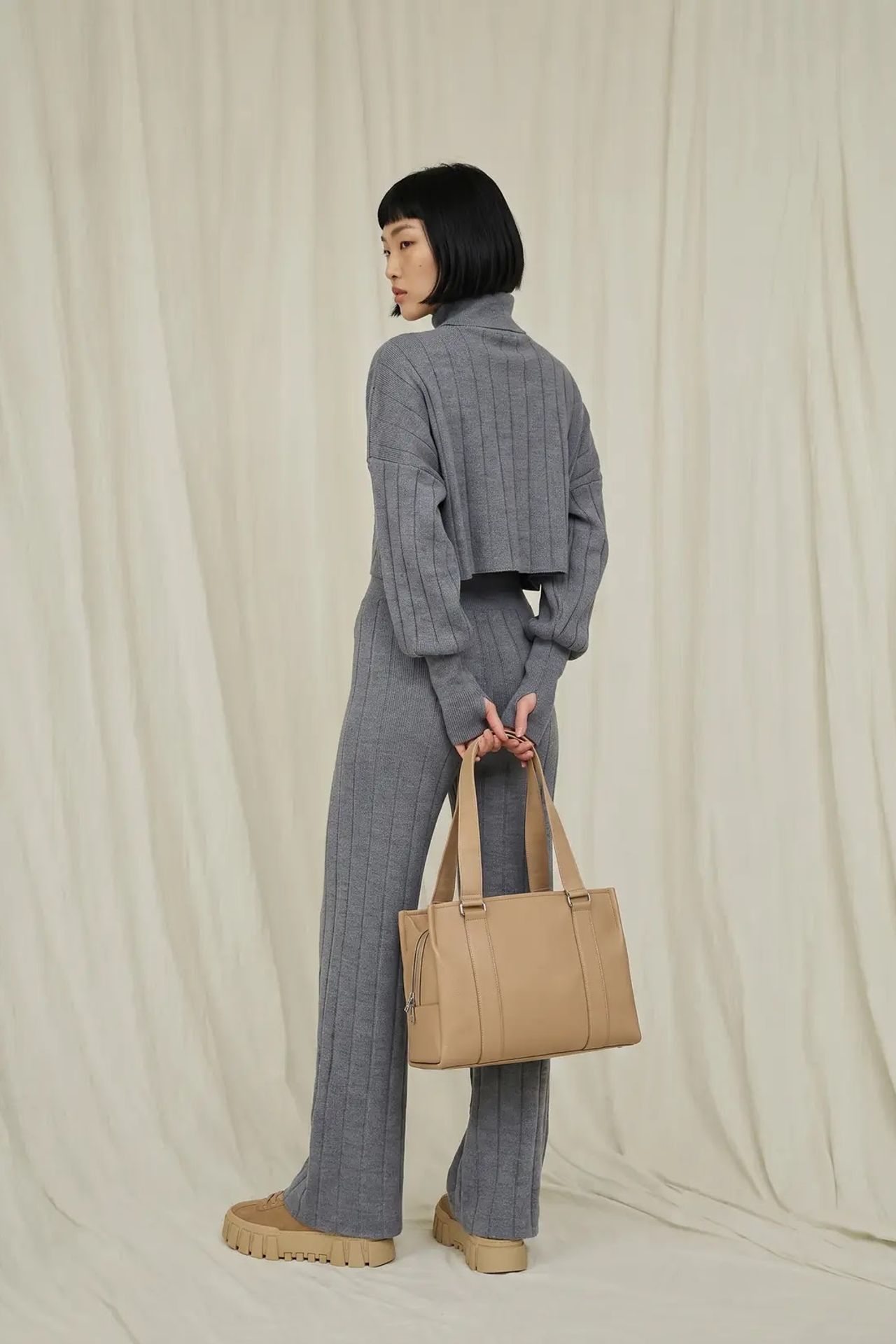 MY FASHION Dokulu Örgü Uyumlu Takım 1