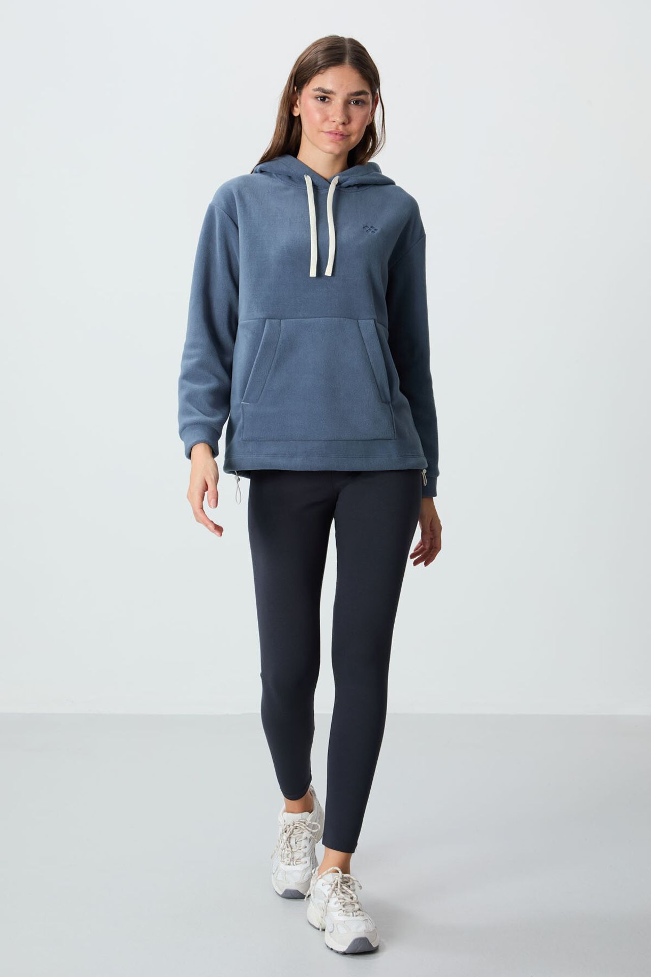 TOMMY Oversized Hooded Plush Sweatshirt 2