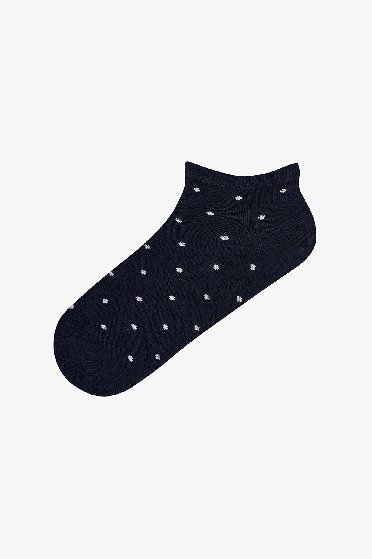 PENTI Silver Polka Dot Pair Of Ankle Socks 3