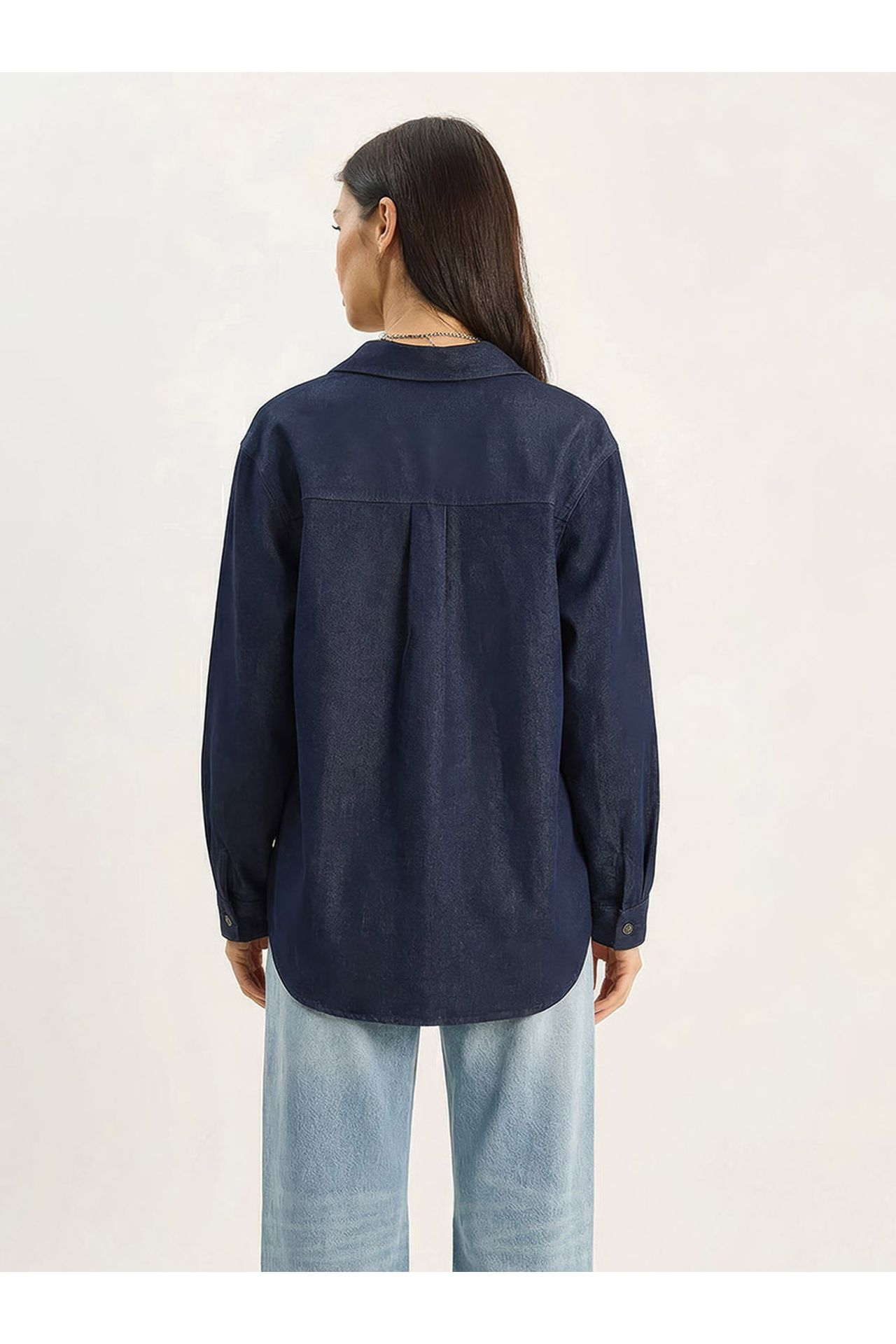 LUCCI Women's Cotton Denim Shirt 5