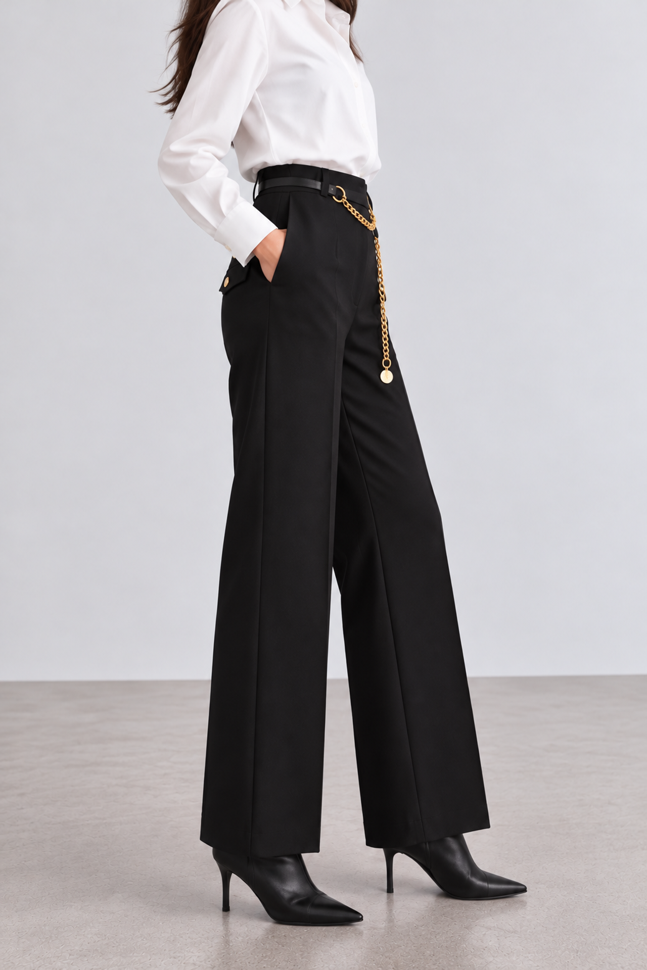 MY FASHION Straight-Leg Pants 2