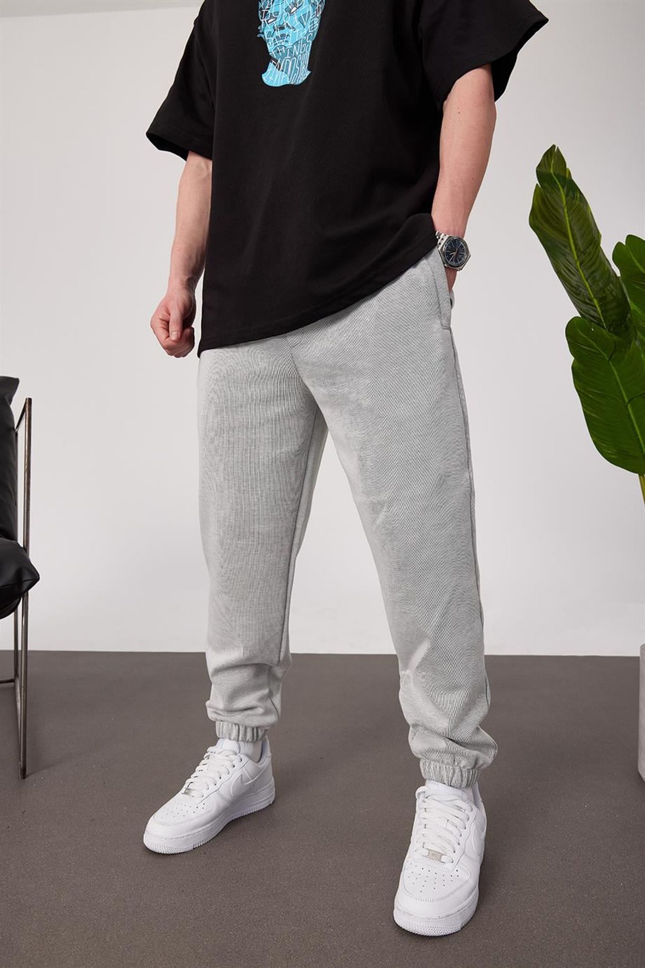 NOMARC Lastikli Bel Daralan Jogger 1