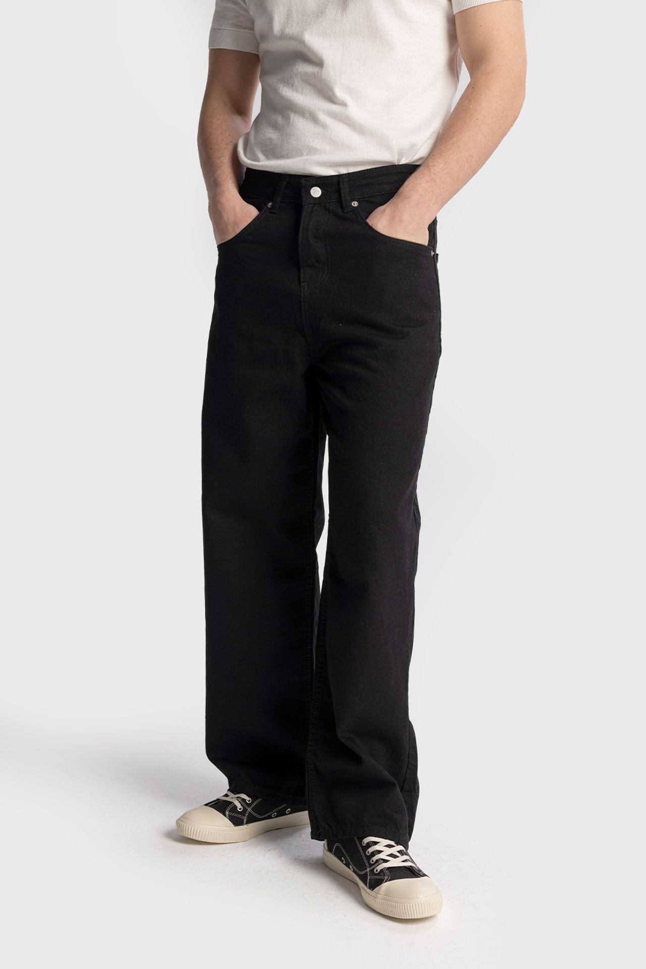 GIESTO Relaxed Fit Straight Leg Jeans 2