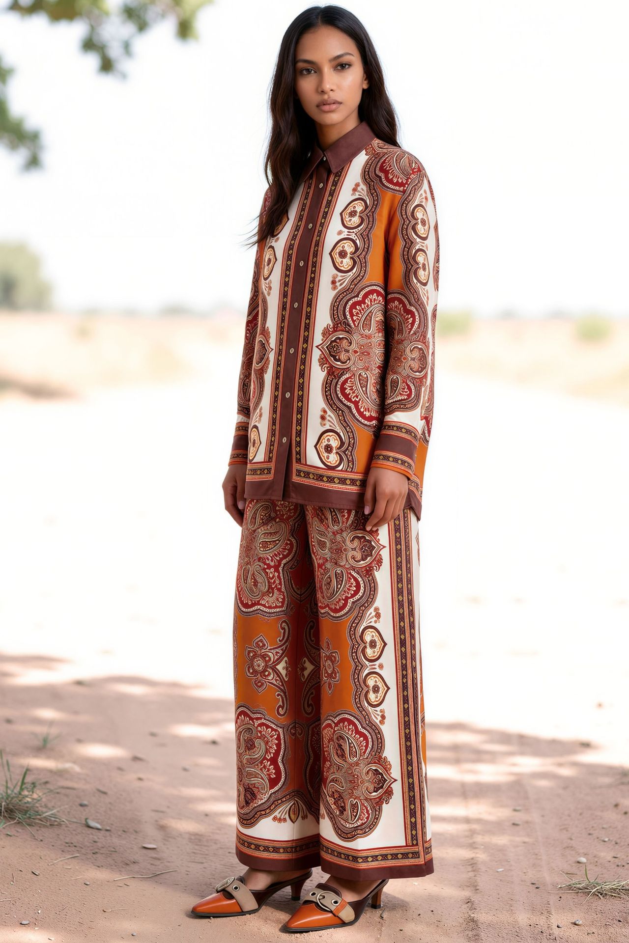 MSN Cotton-Viscose Two-Piece Coord 2