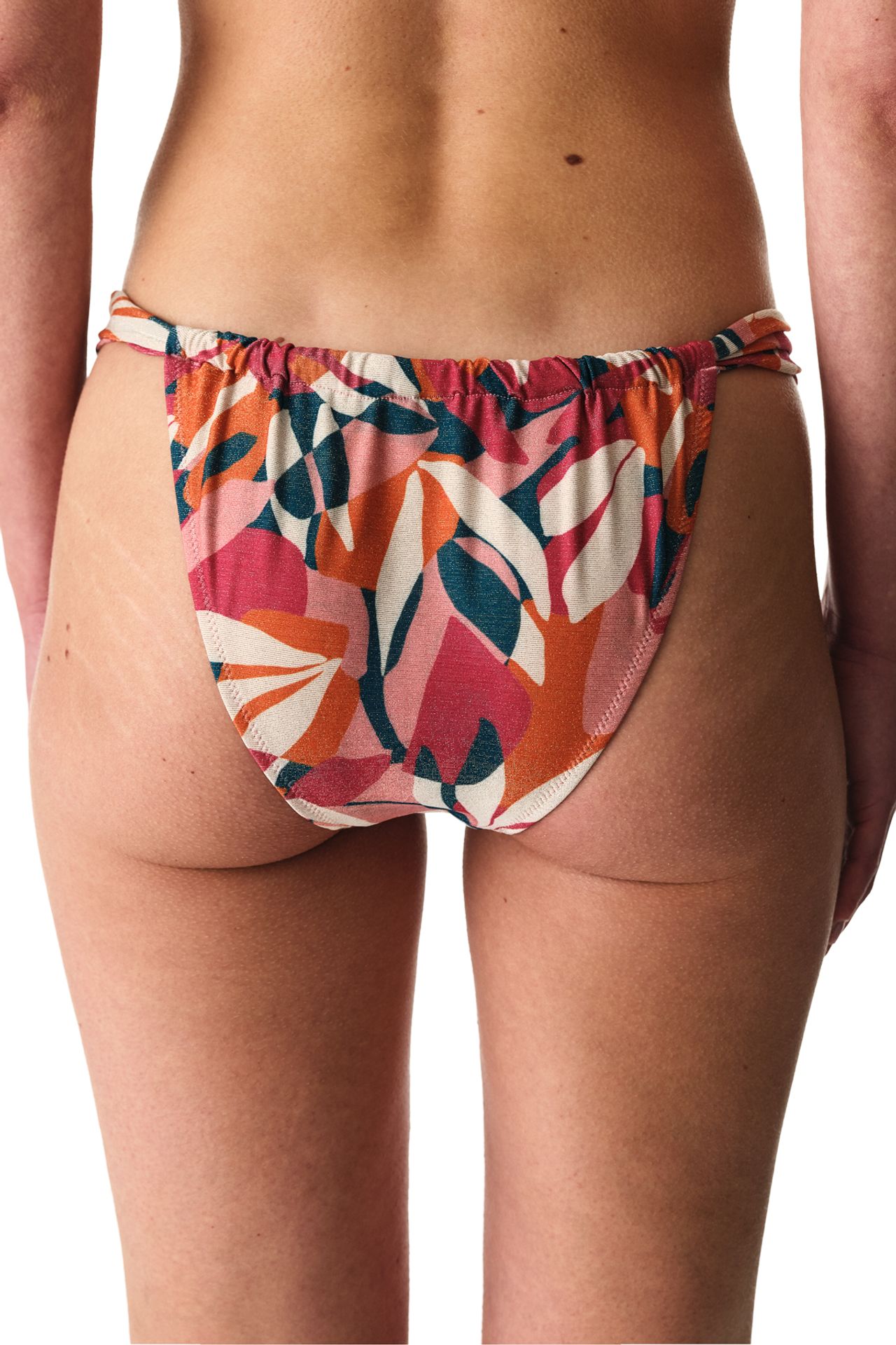 PENTI Brayana Super Shiny Mid Waist Bikini Bottom 2