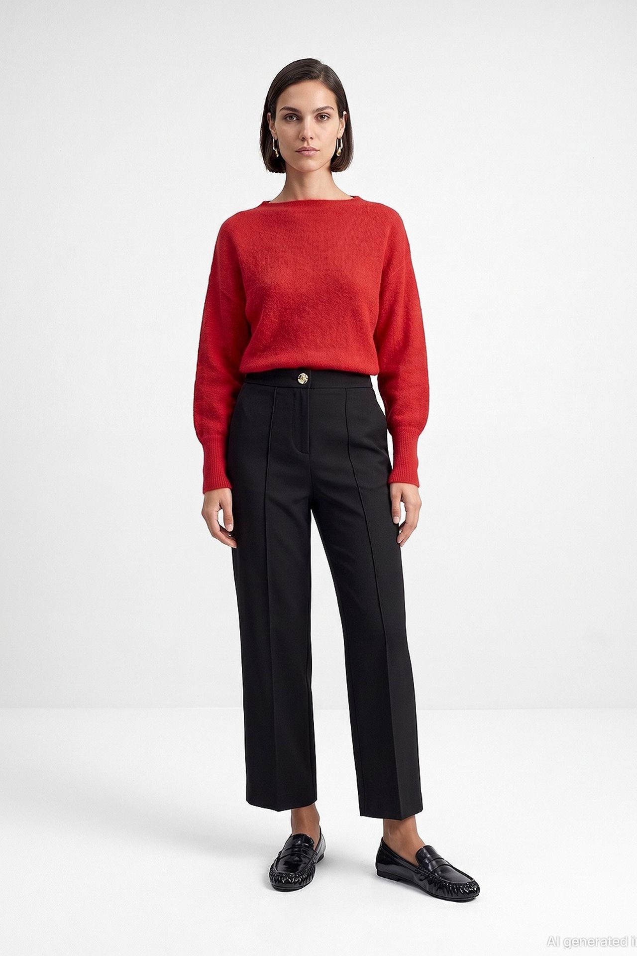DILVIN Women's Straight Leg Pants 2