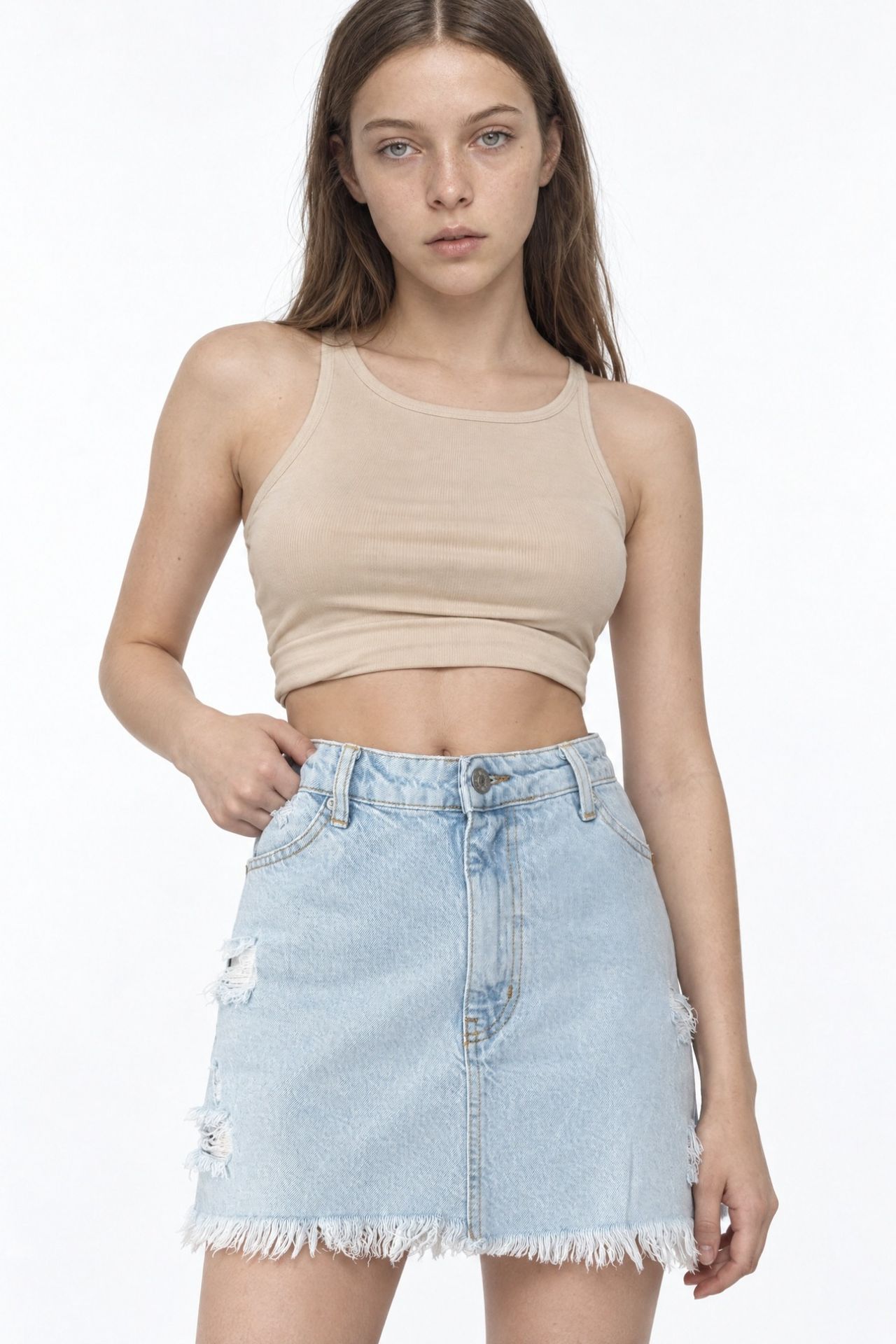 SQUALO Cotton Skirt 1