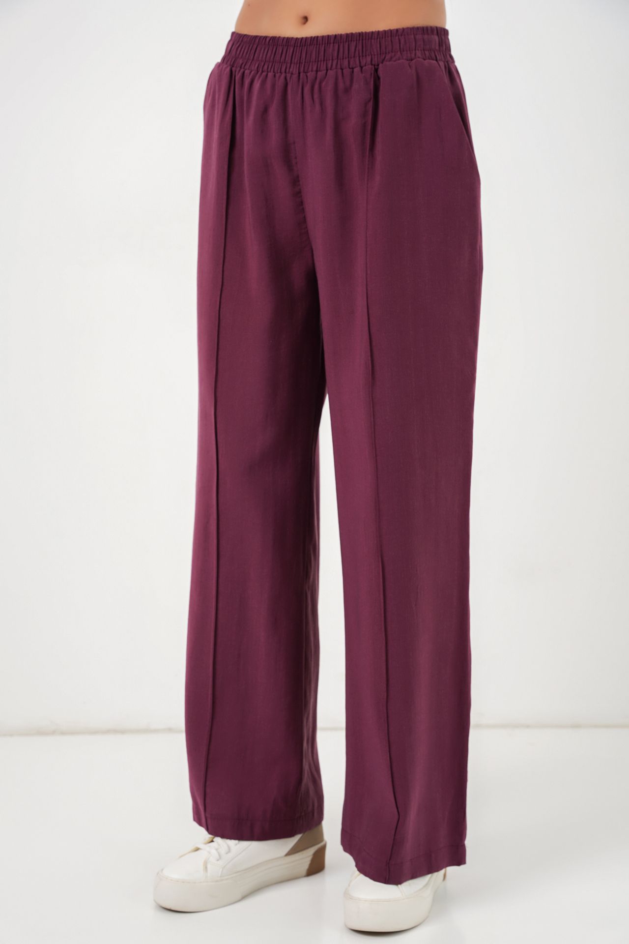 BDART Wide Leg Trousers with Elastic Waist 4