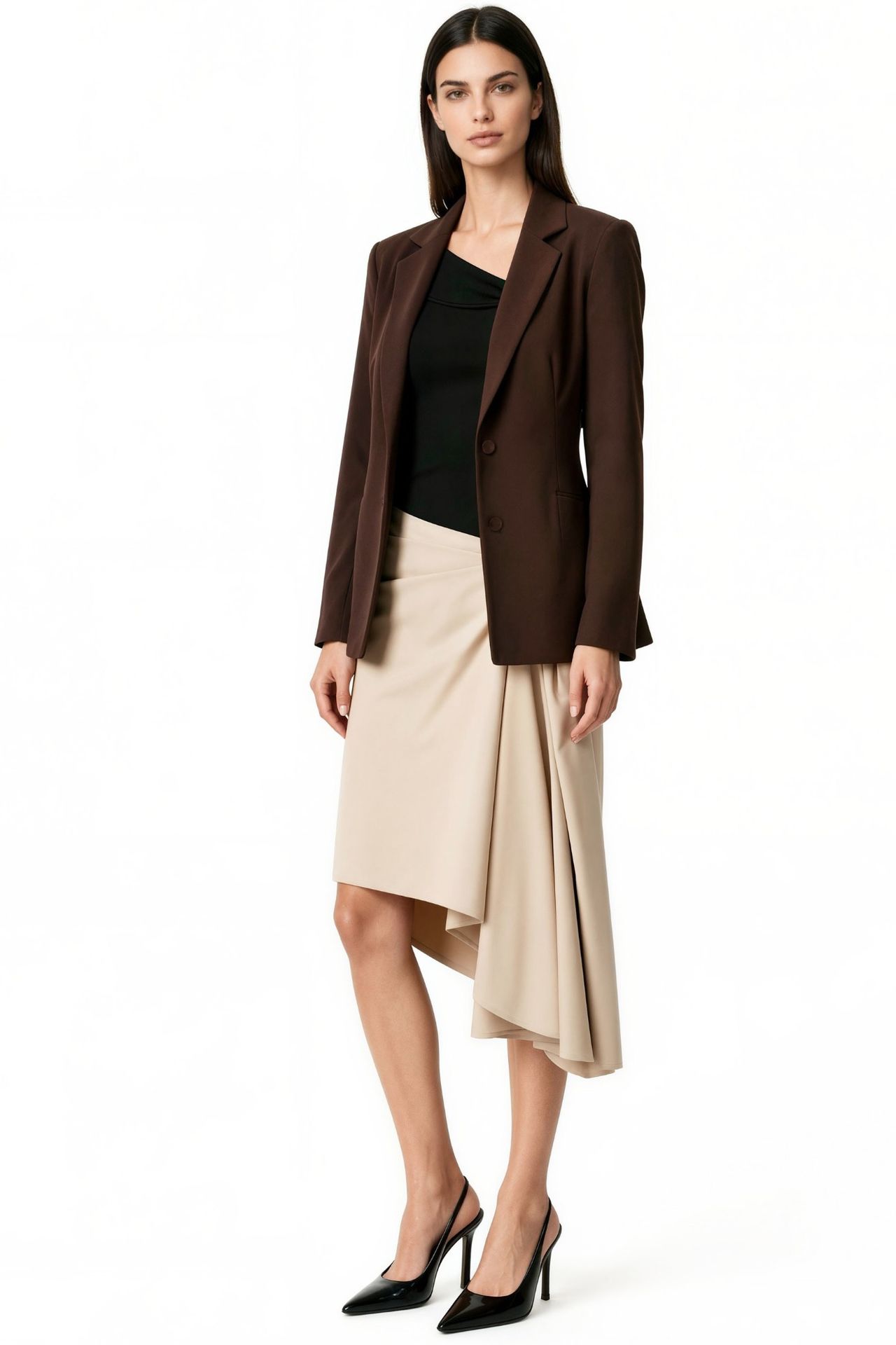 PUCKA Women’s Crepe Blazer Jacket 2