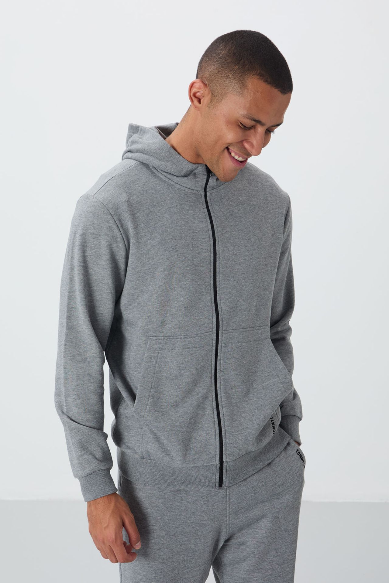 TOMMY Men's Hooded Sweatshirt And Pants Set 3