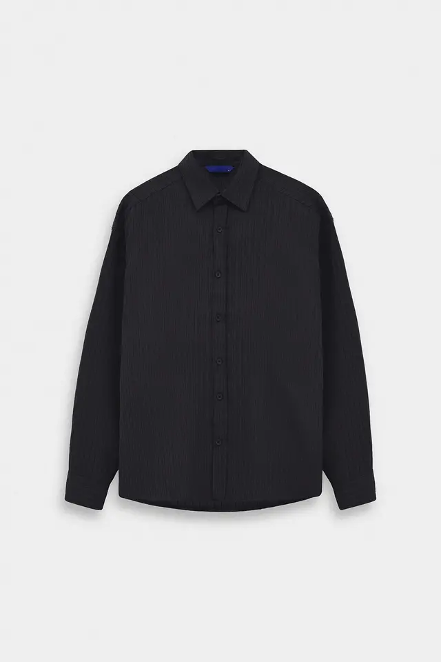 GIESTO Plain Collar Shirt