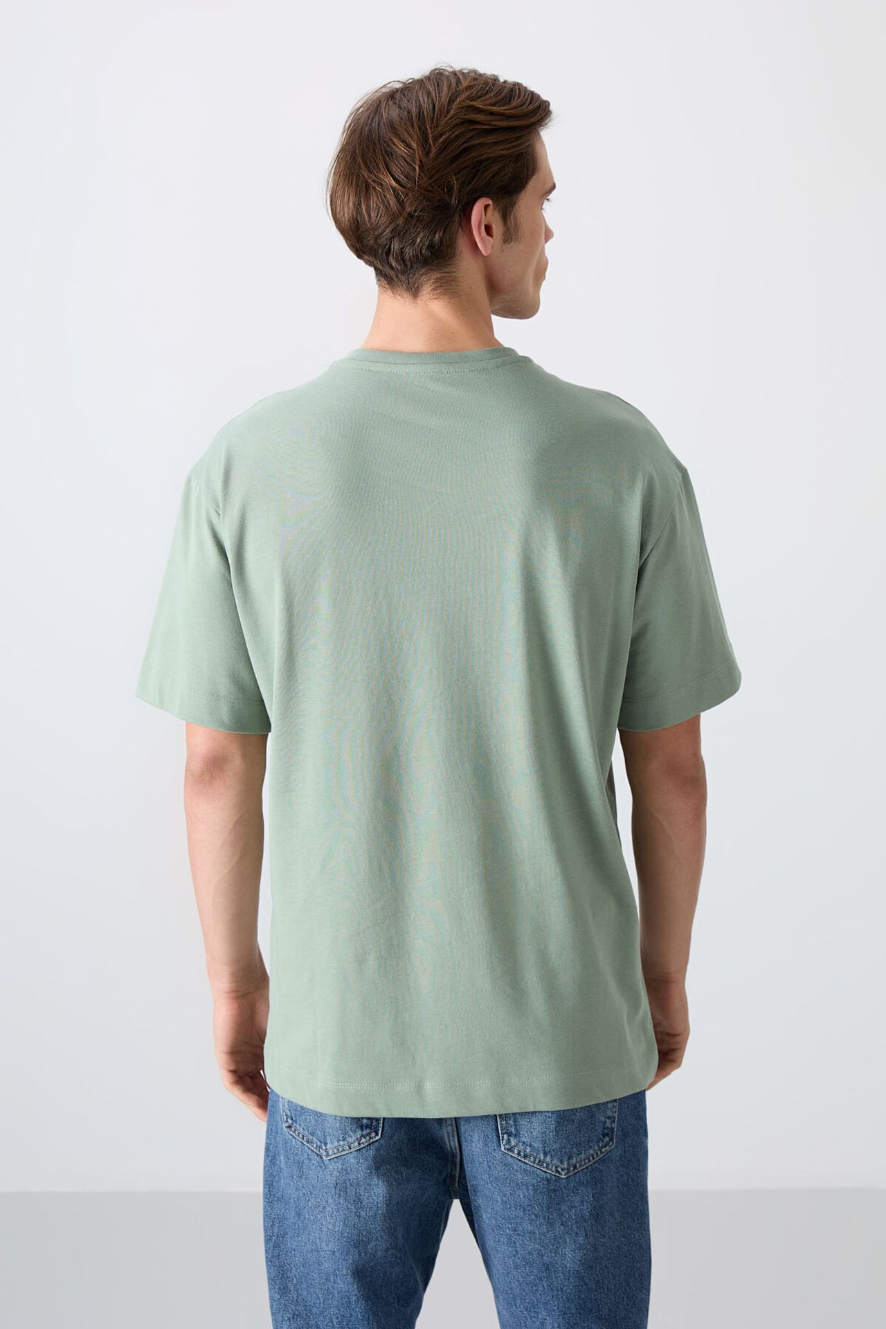TOMMY Oversized Printed Logo Crew Neck T-Shirt 5