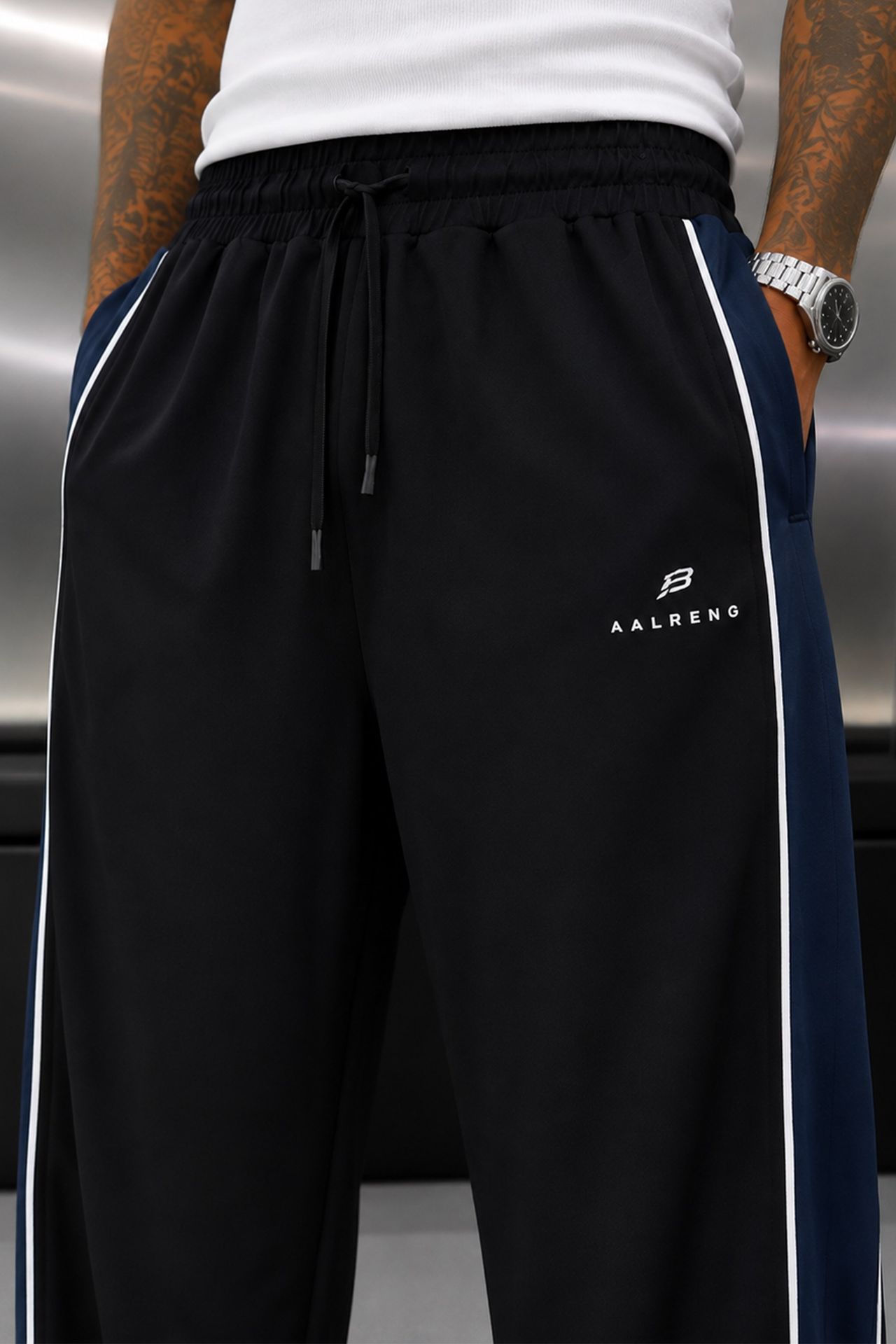 NOMARC Bol Geniş Paça Bağcıklı Jogger 3