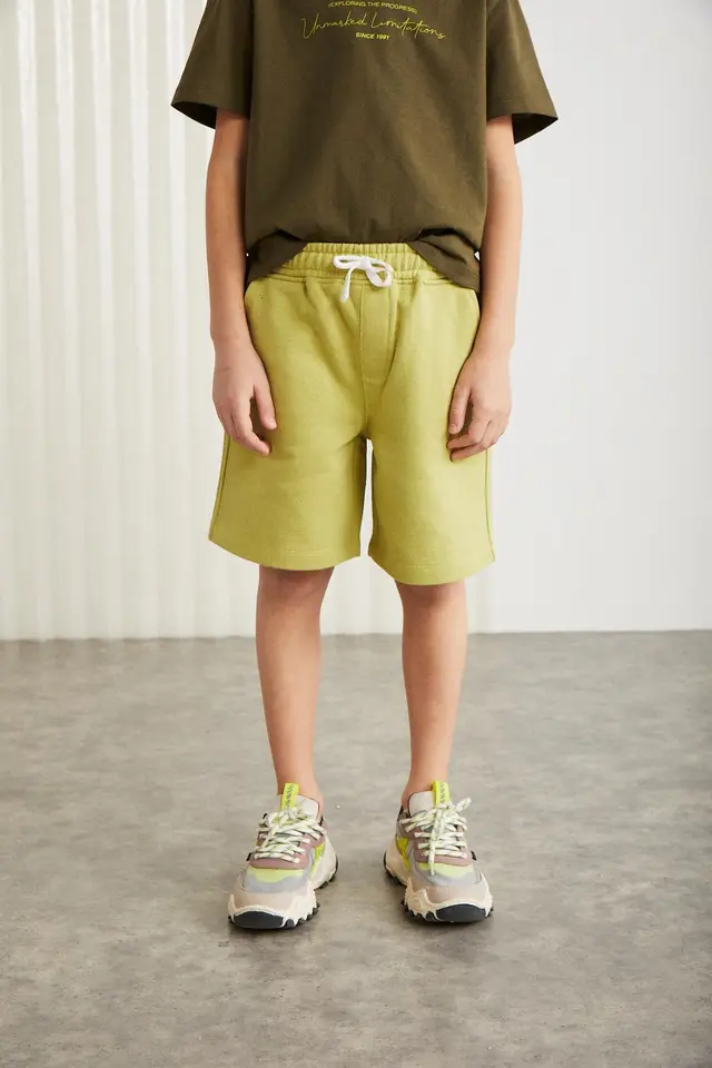 GRIMELANGE Relaxed Pull-On Cotton Shorts