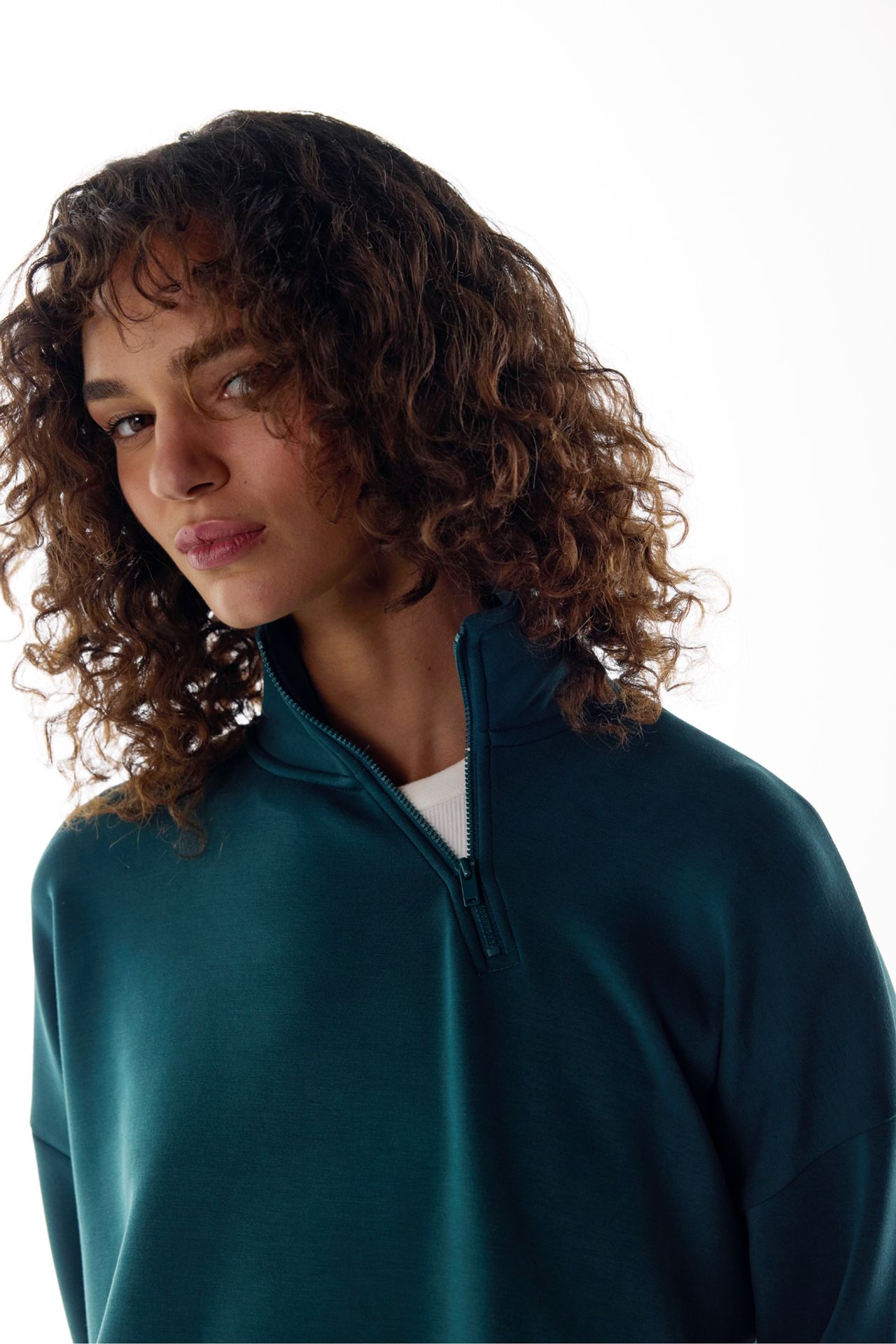 PENTI Modal Half-Zip Sweatshirt 2