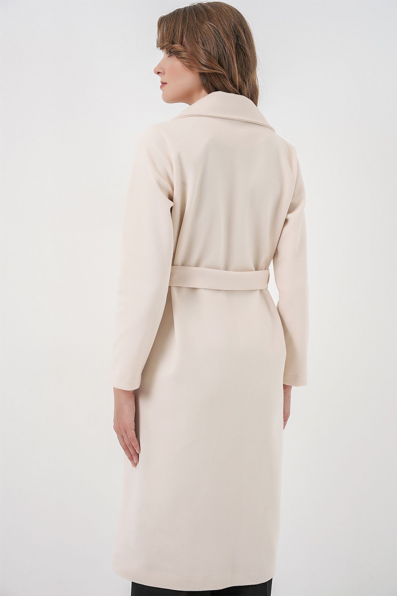 BDART Double Breasted Tie Closure Textured Coat 6