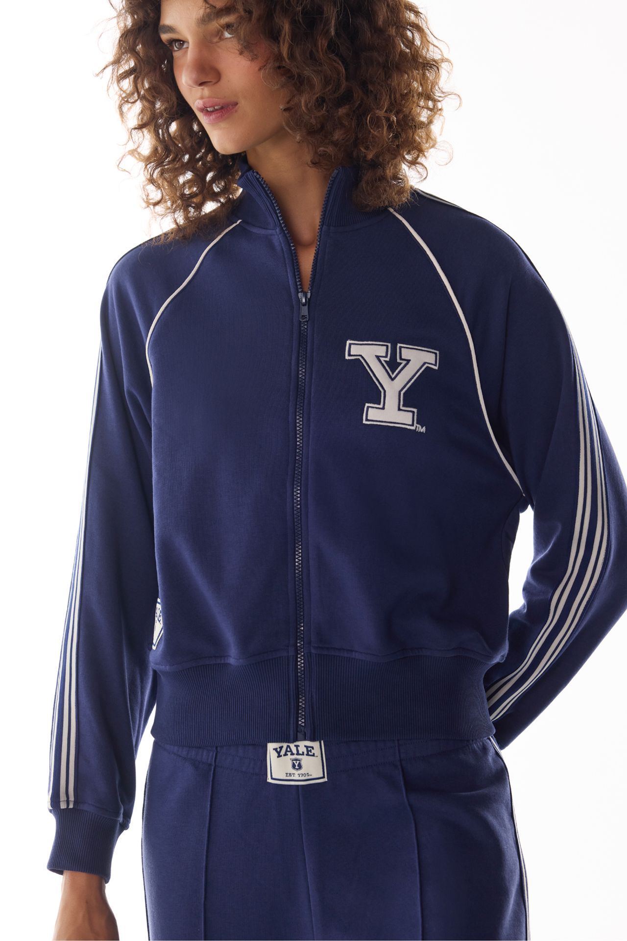 PENTI Yale Sweatshirt With Stripe Detail 3
