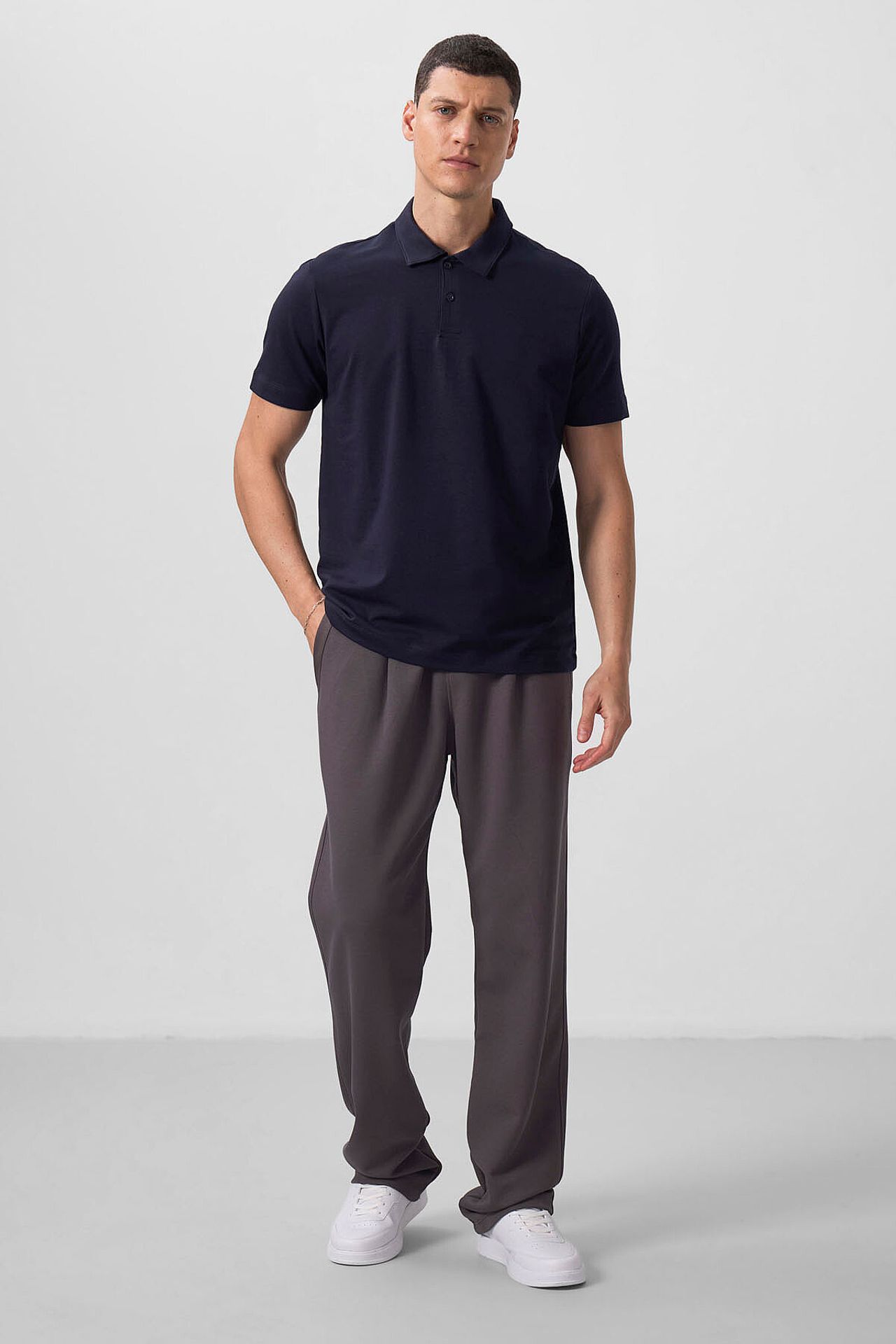 TOMMY Men's Cotton Elastane Polo T-Shirt 2