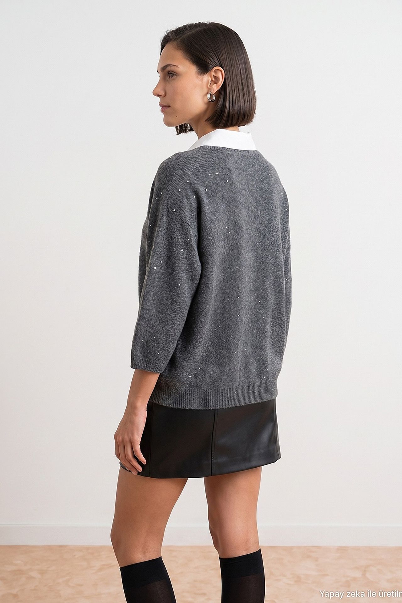 DILVIN Women's Knit Sweater 2