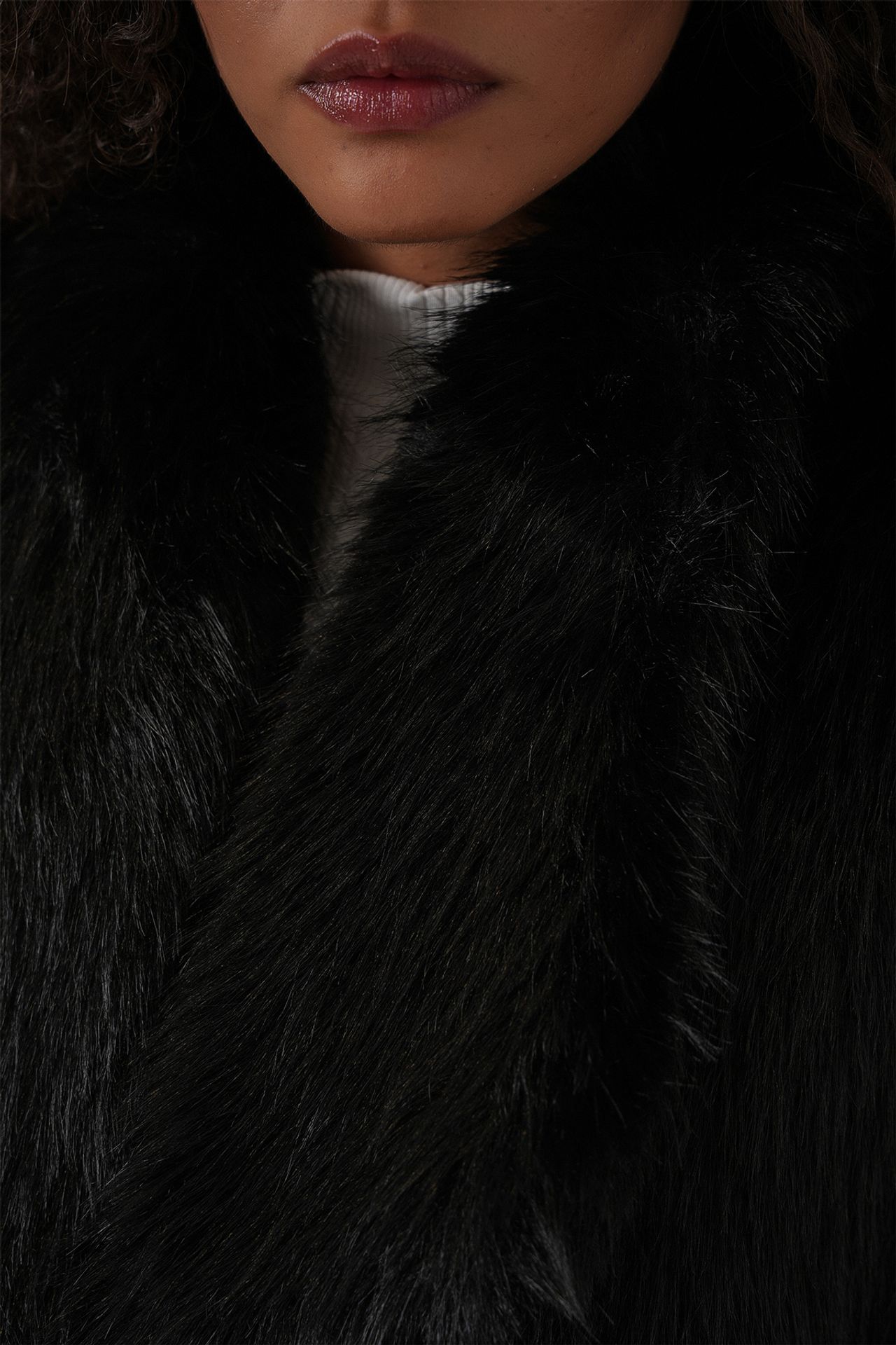BDART Faux Fur Shawl Collar Vest 5