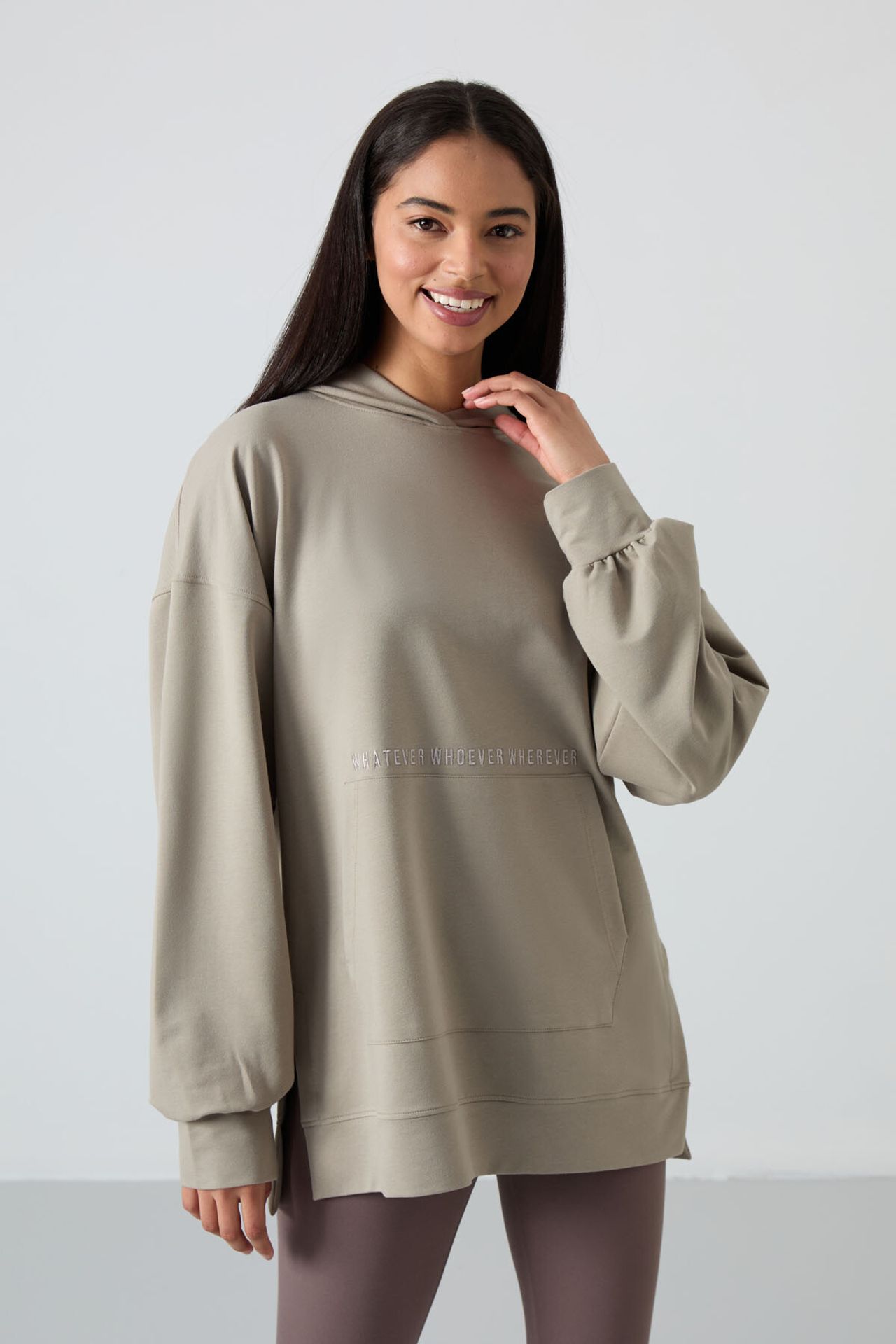 TOMMY Oversized Printed Hooded Sweatshirt 5