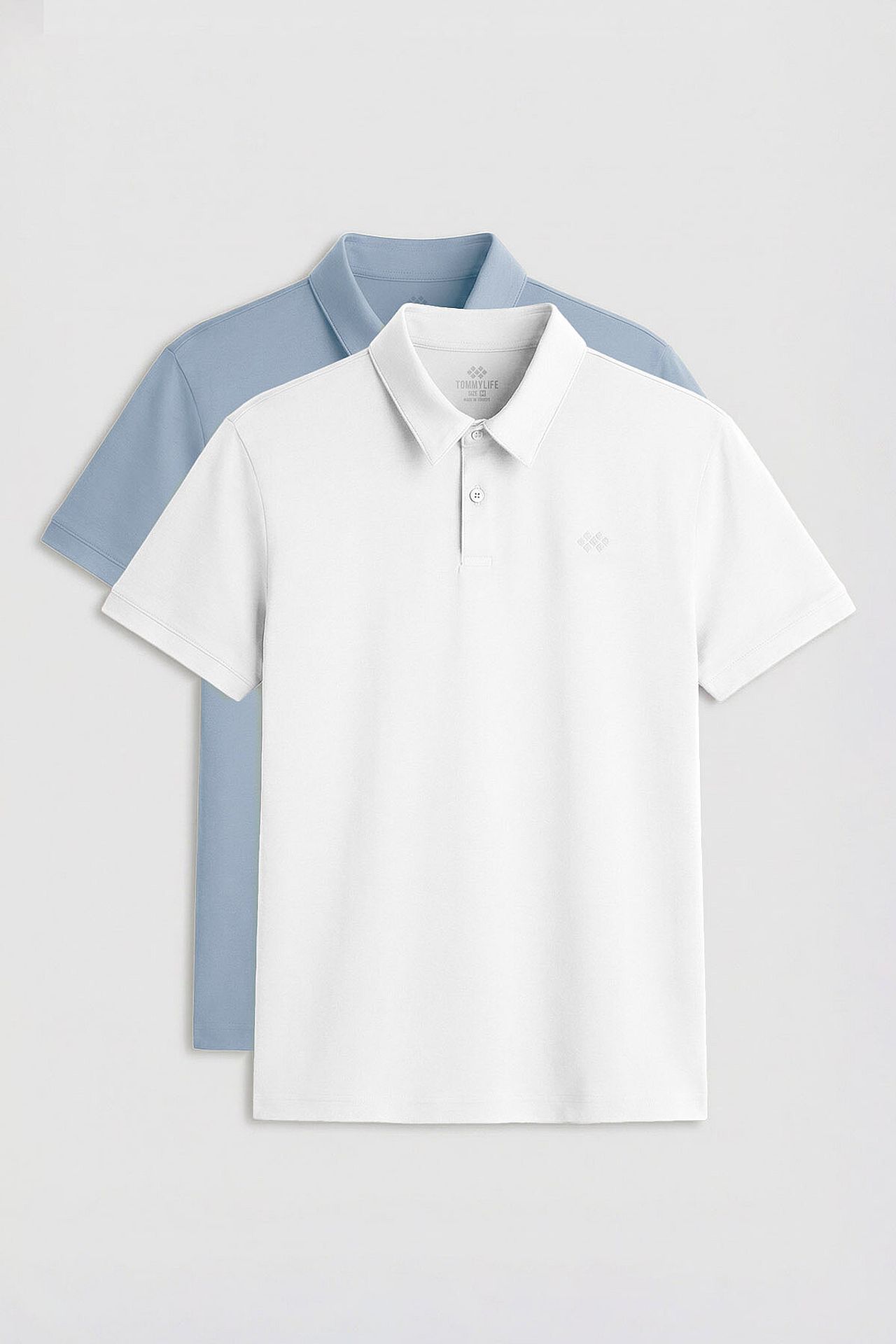 TOMMY Men's Cotton-Blend Polo T-Shirt 1