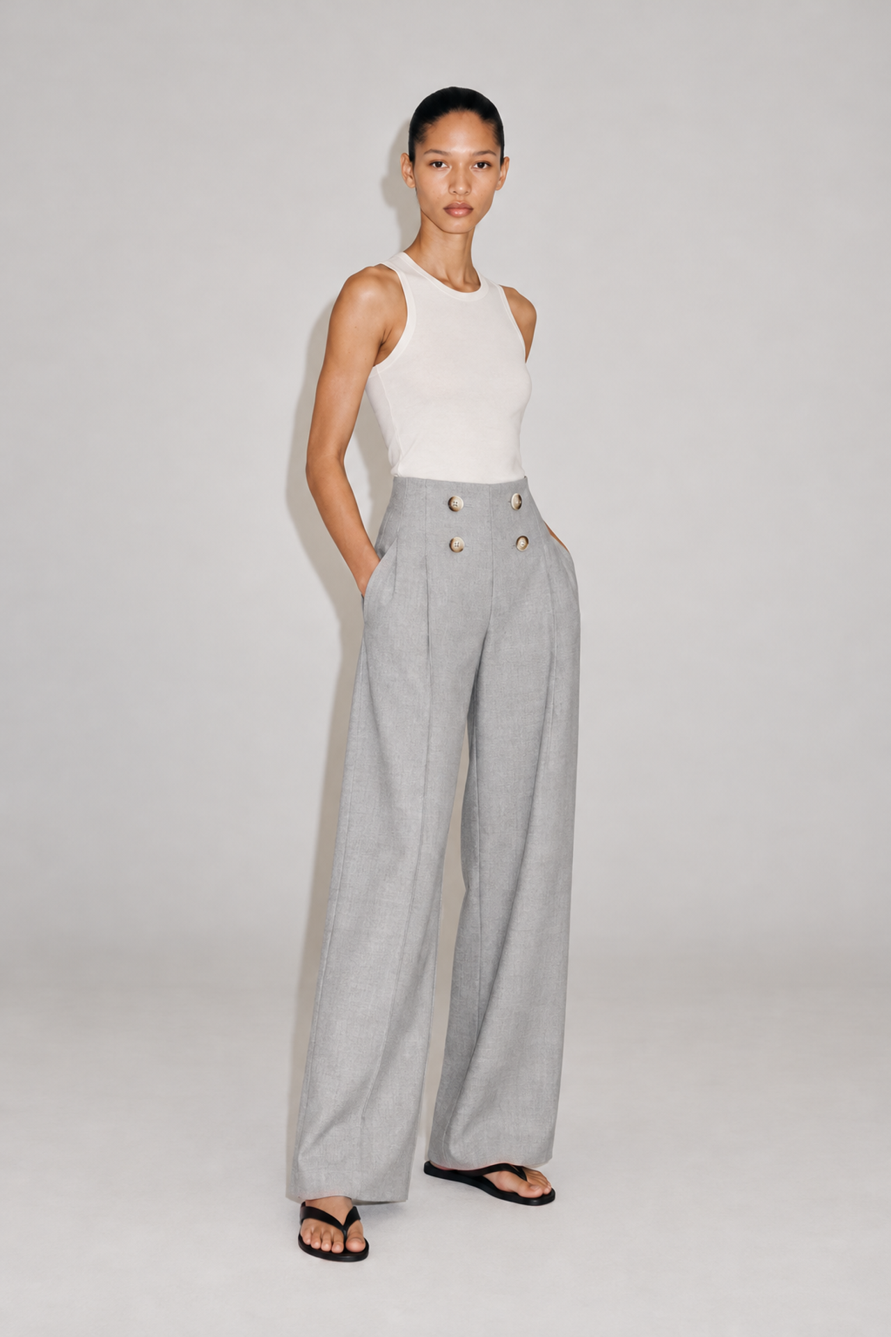 MY FASHION Düz Paça Pantolon 4