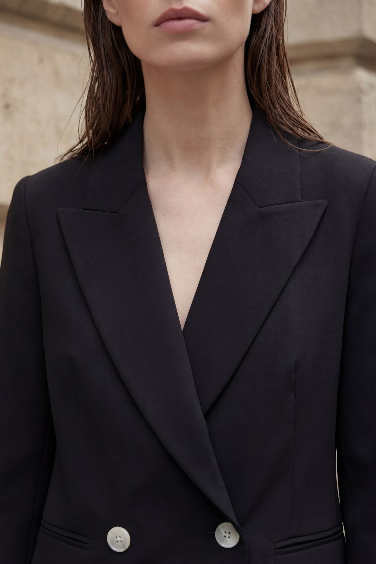 MY FASHION Classic Buttoned Blazer 2