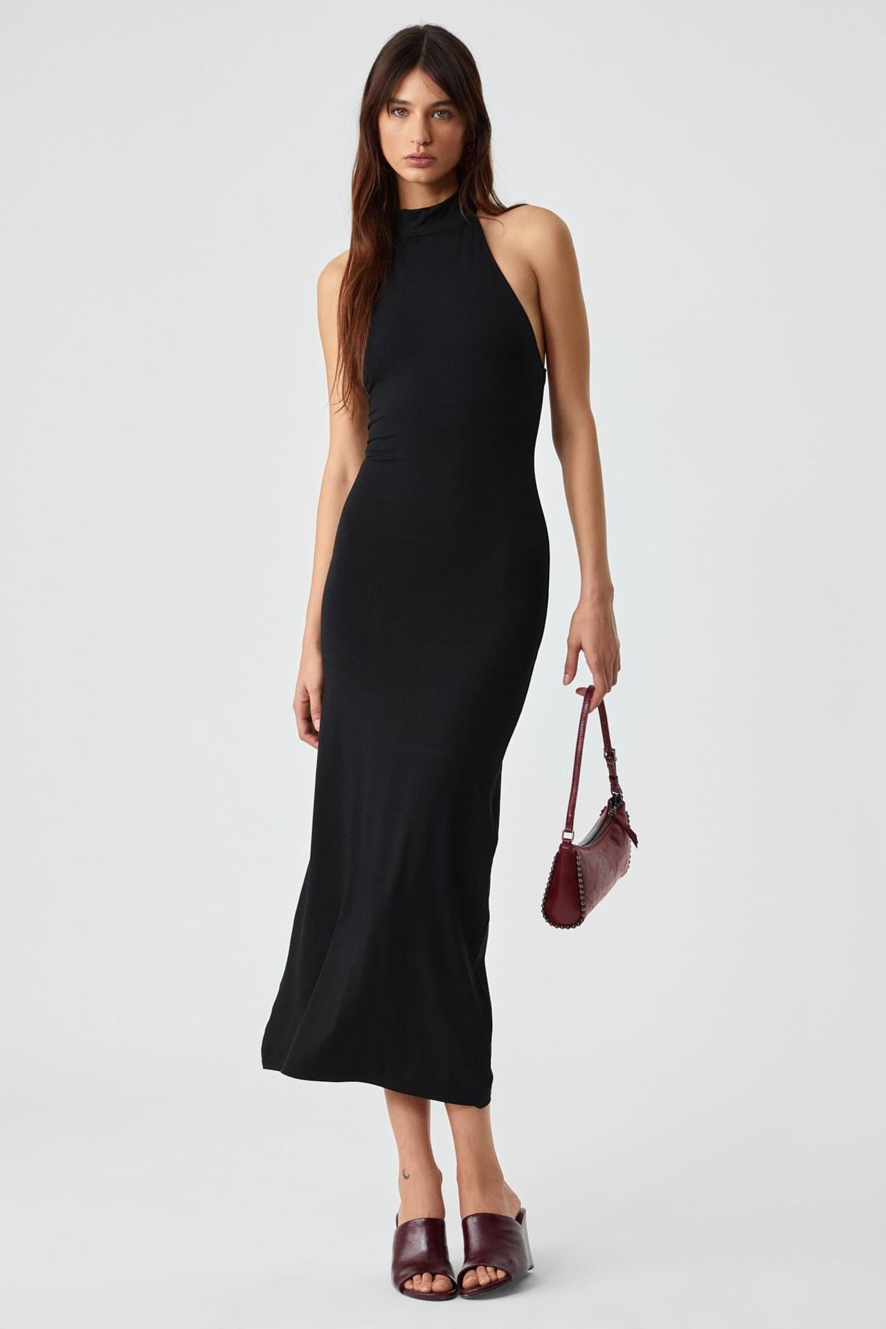 GRIMELANGE Halter Neck Maxi Dress 2