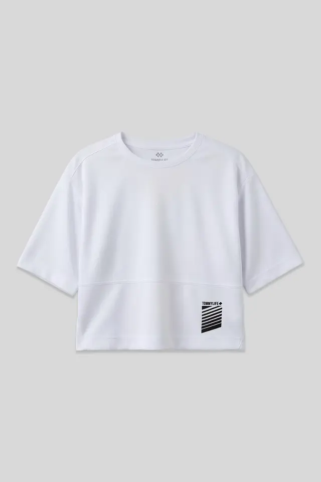 TOMMY Oversized Crew Neck T-Shirt With Pocket