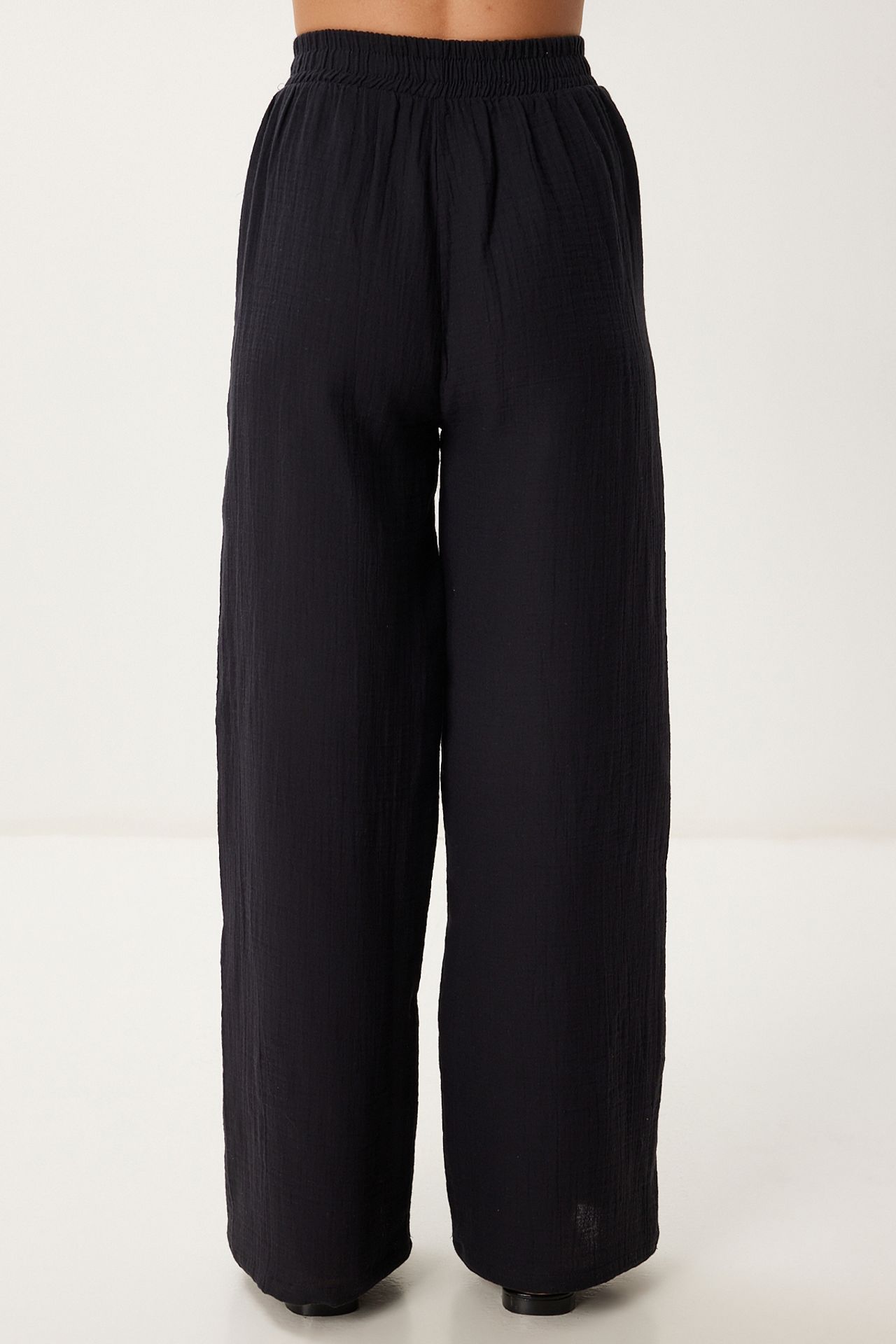 ISTANBUL High Waist Wide Leg Two-Piece Co-ord Set with Shirt Collar 6