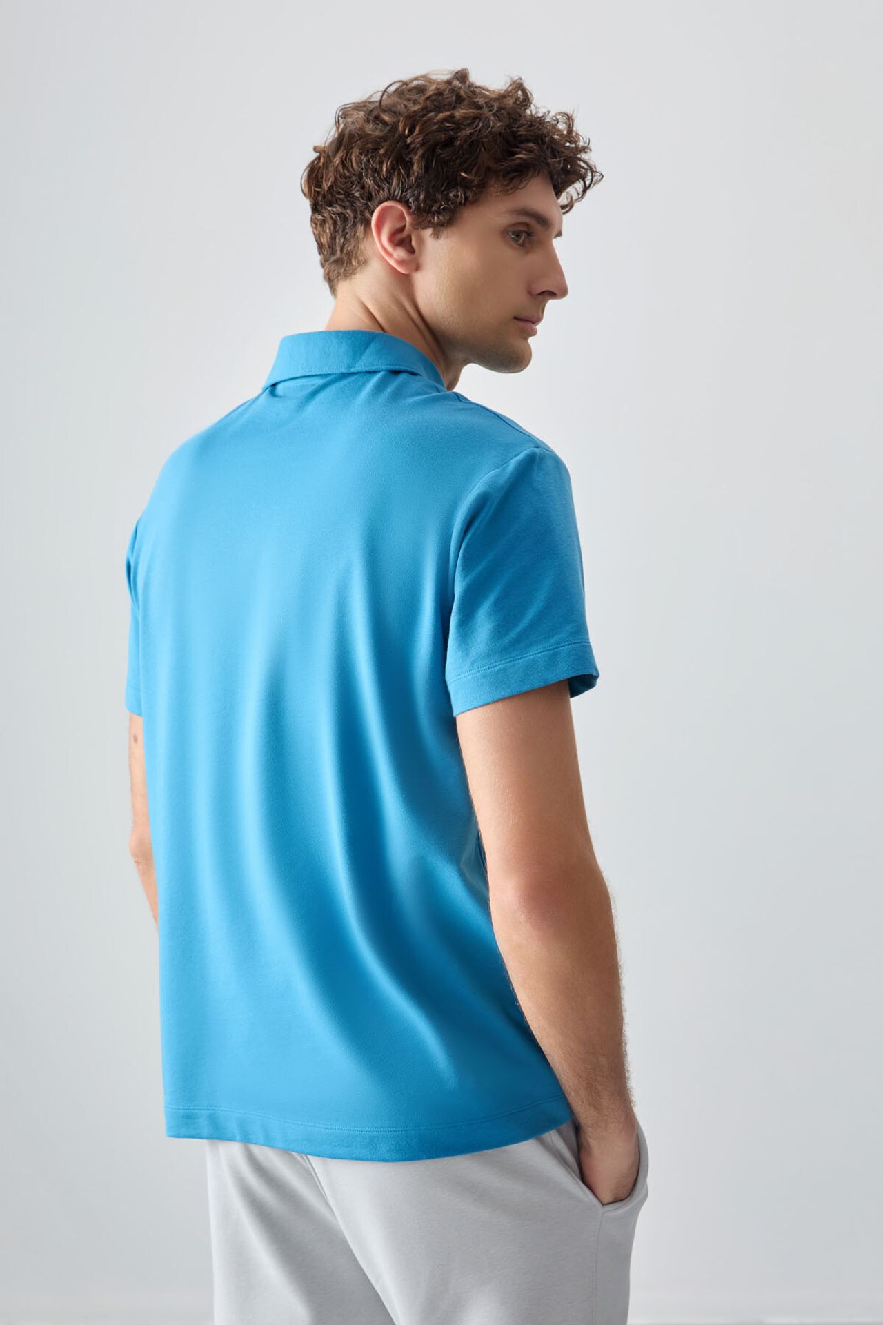 TOMMY Oversized Polo Collar T-Shirt 5