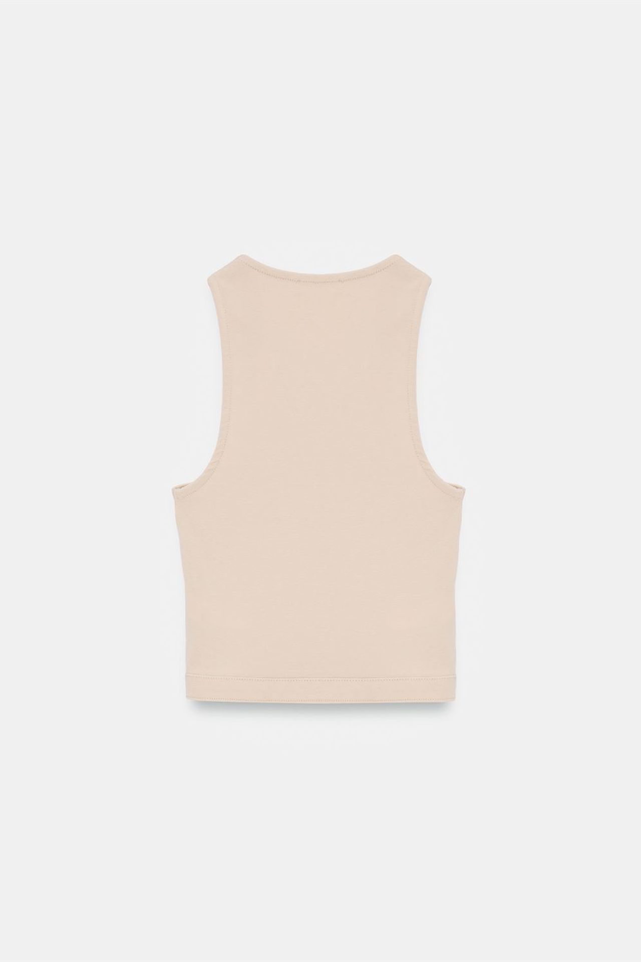 DILVIN Ribbed Sleeveless Crop Blouse 6