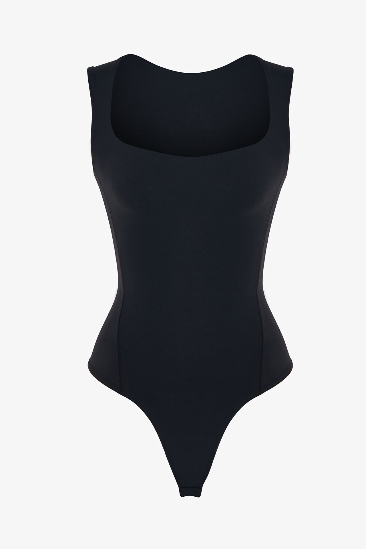 PENTI U Neck Textured Bodysuit 4