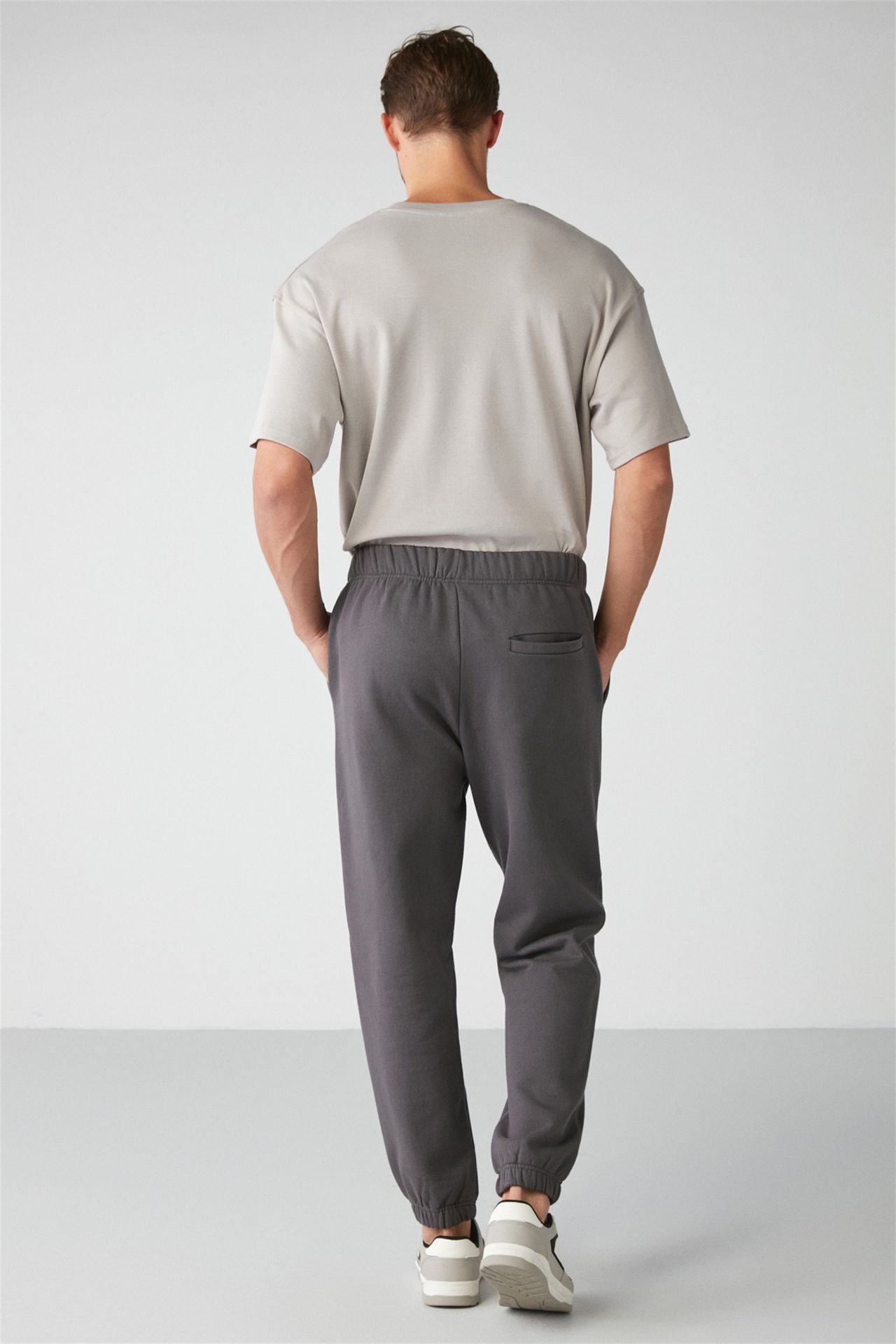 GRIMELANGE Daralan Elastik Bel Jogger Pantolon 5