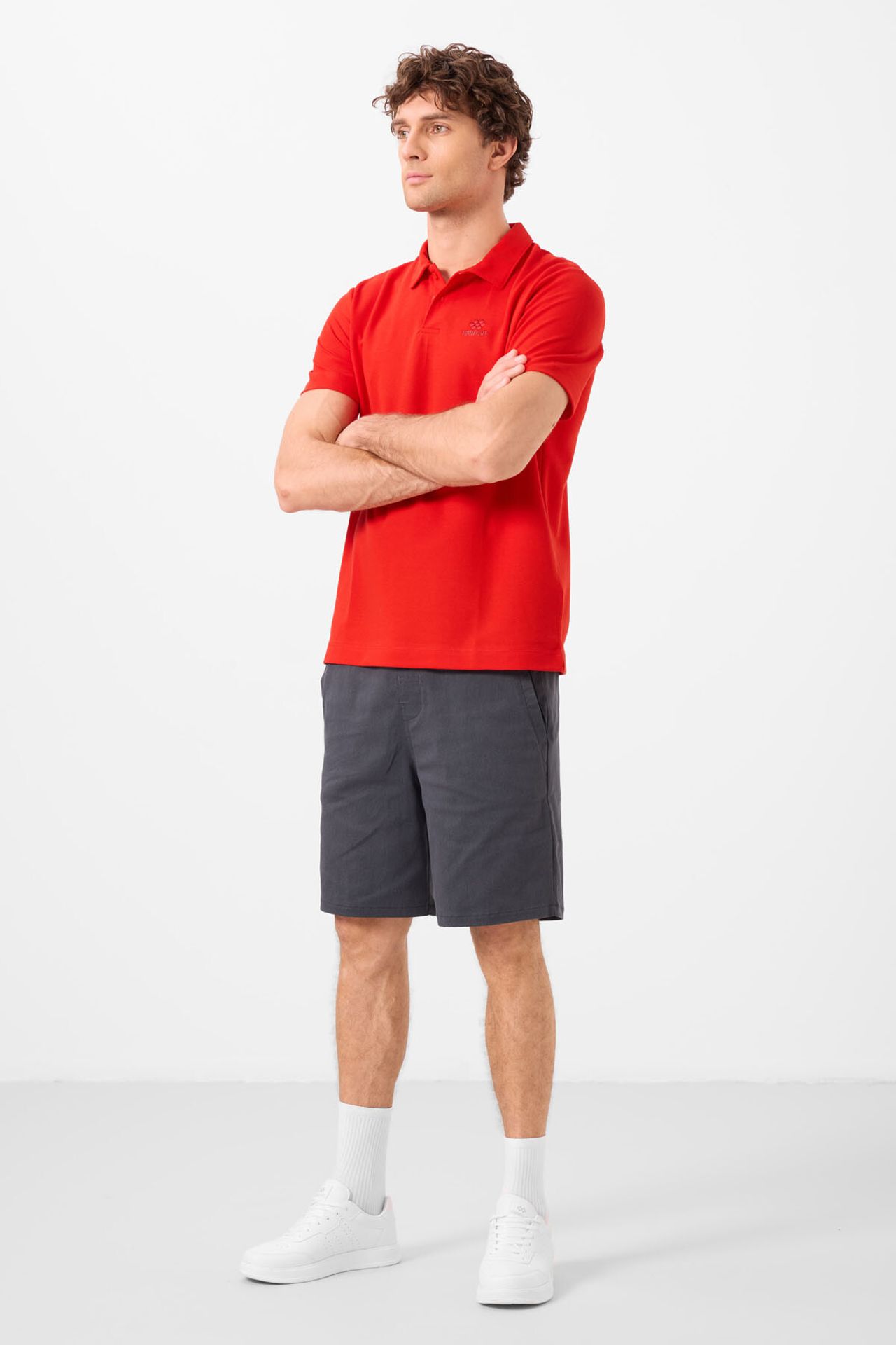 TOMMY Men's Woven Chino Shorts 4