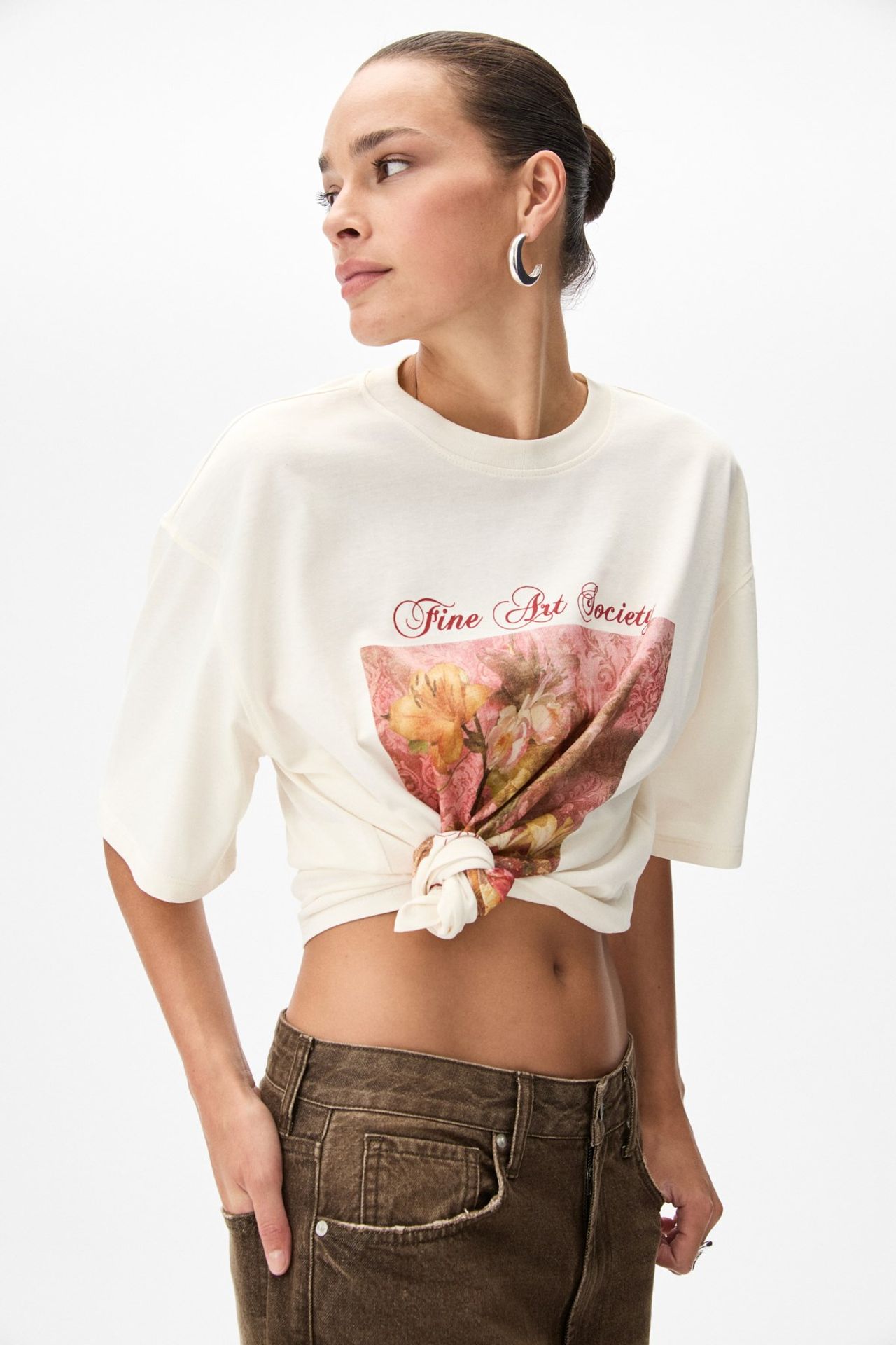GRIMELANGE Printed Crew Neck T-Shirt 4