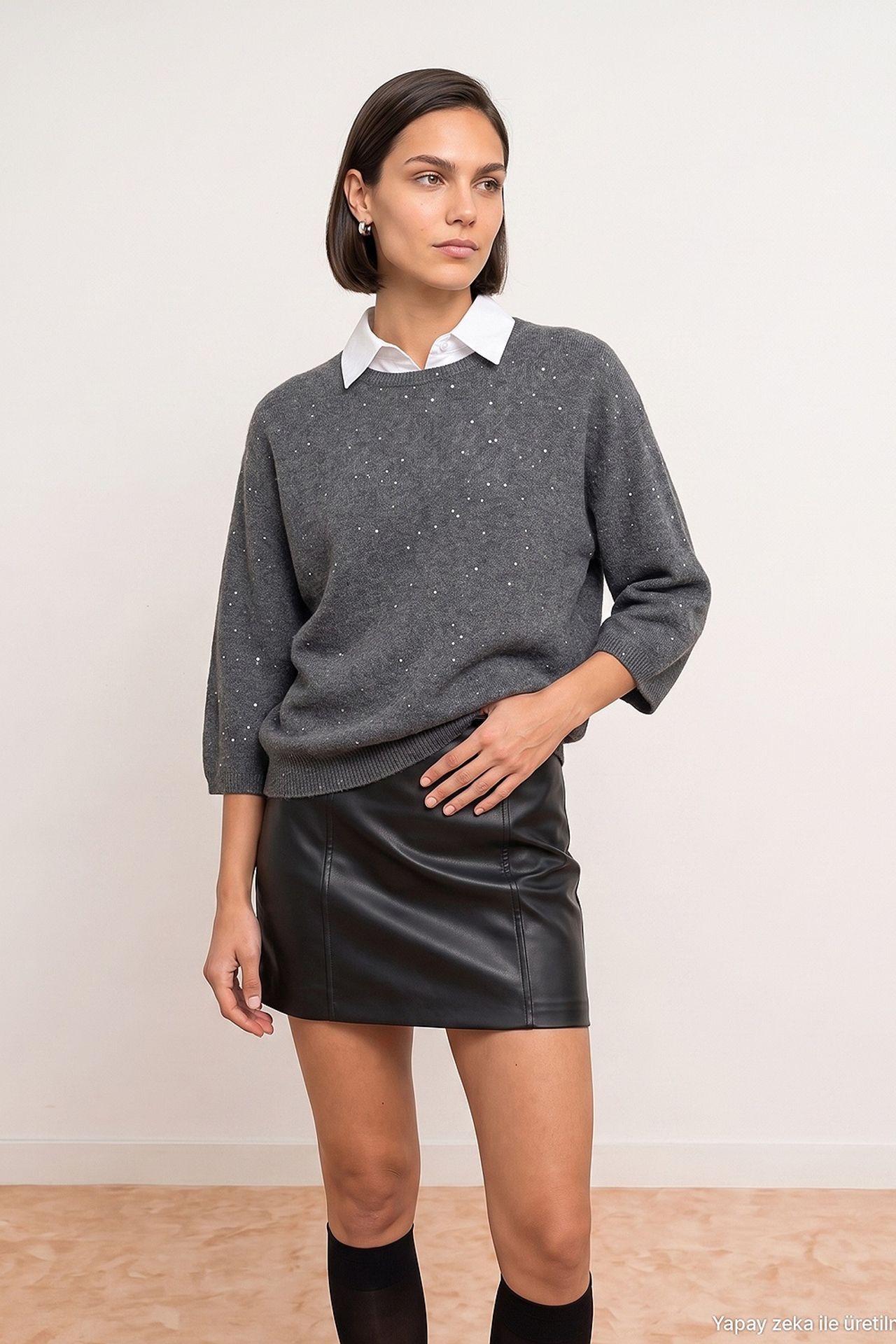 DILVIN Women's Knit Sweater 3