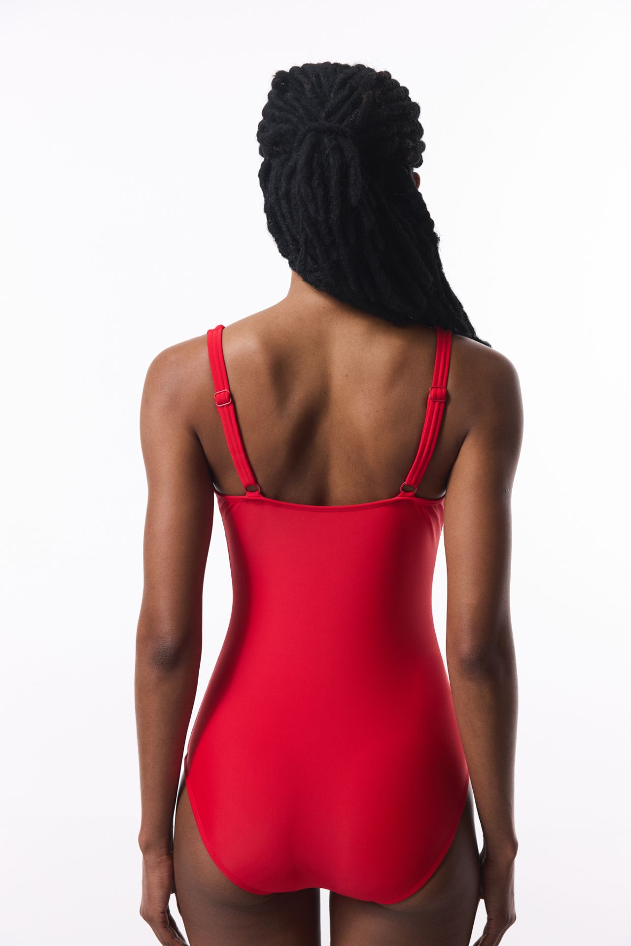 PENTI Shirred Tummy/Waist Shaping Corset Swimsuit 2