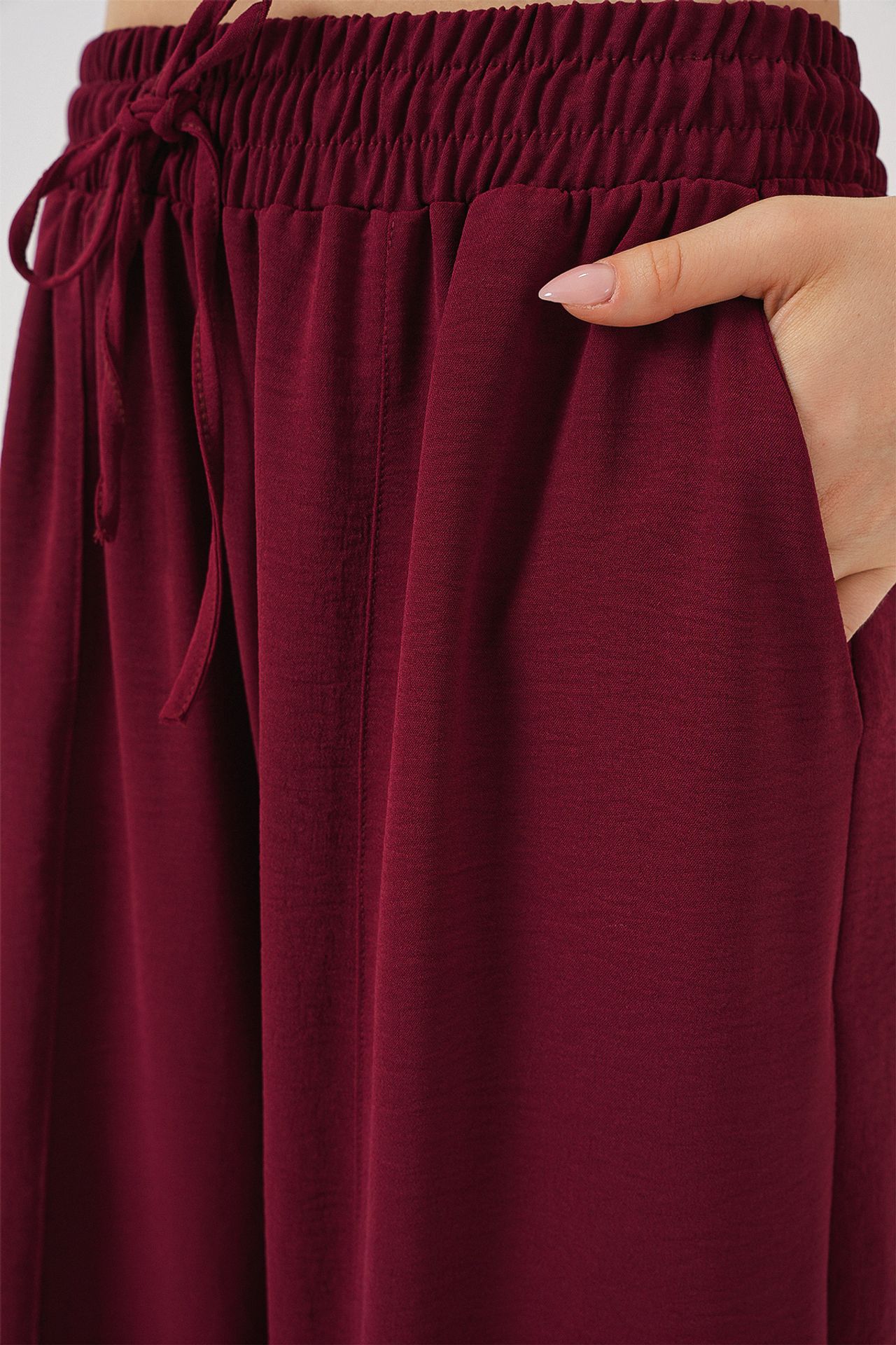 BDART Textured Salwar Pants with Drawstring Waist 5