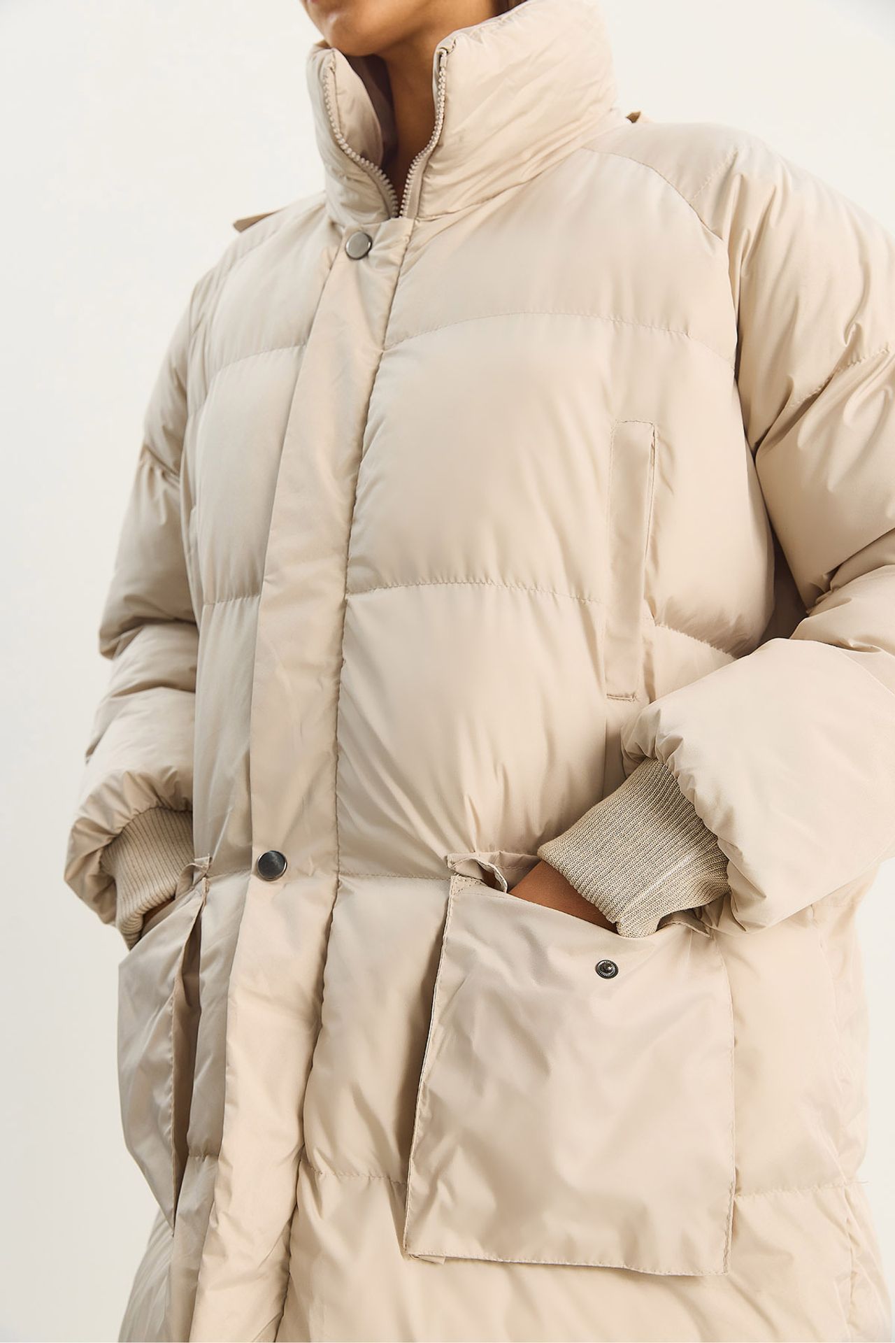 LUCCI Oversize Long Puffer Coat