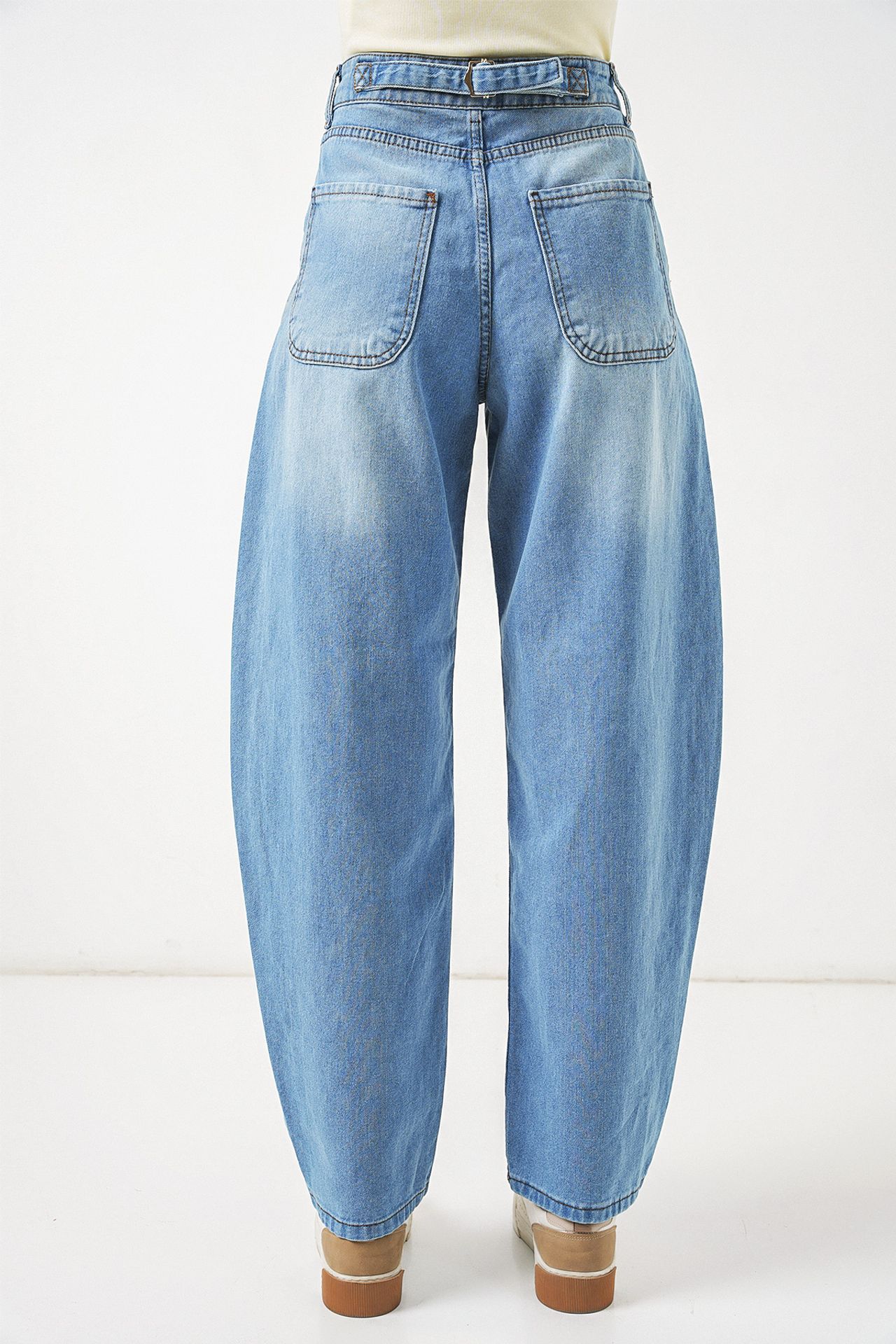 BDART Linen Blended Straight Leg Denim Jeans