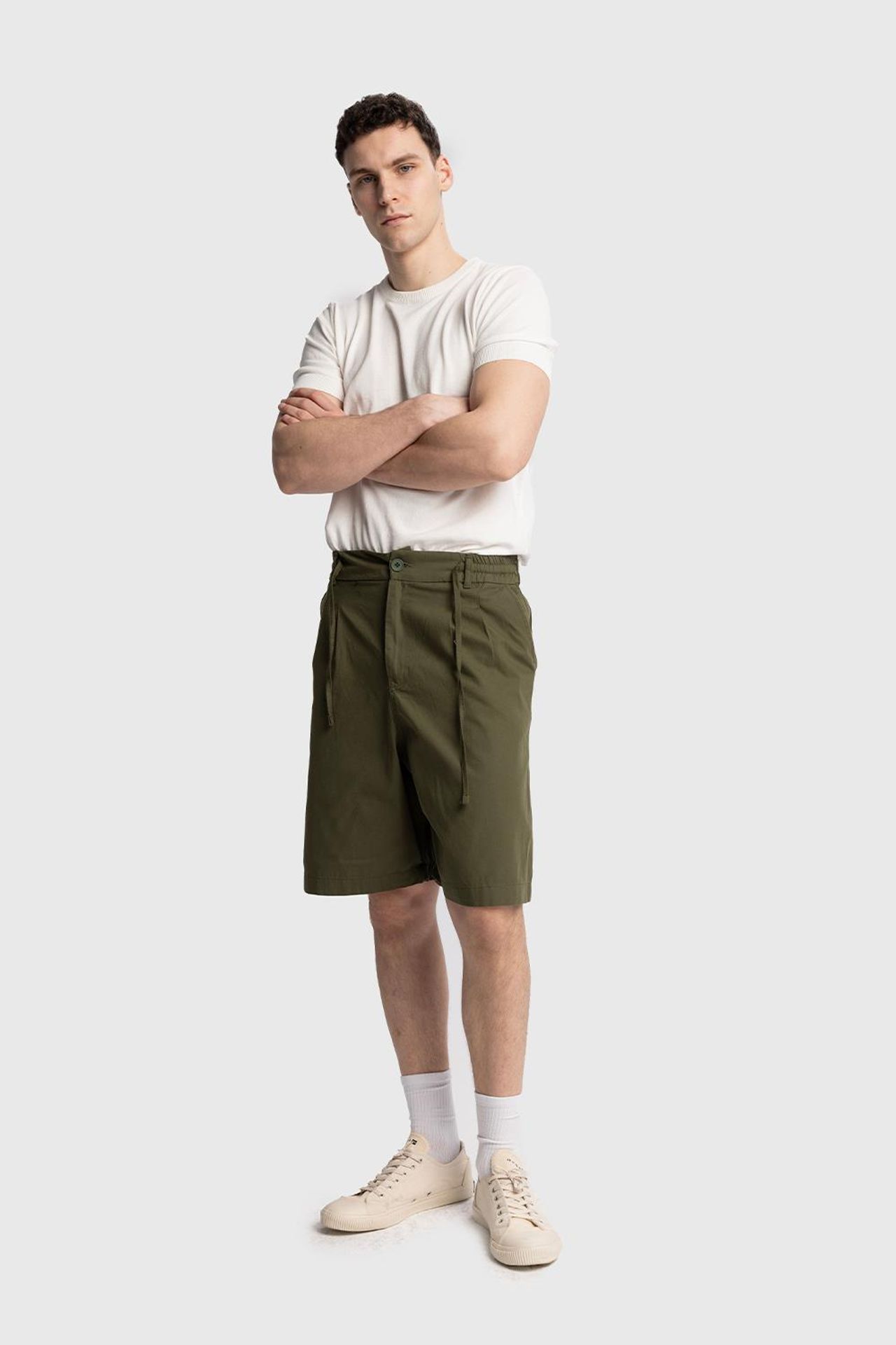 GIESTO Men's Cotton Poplin Chino Shorts 2