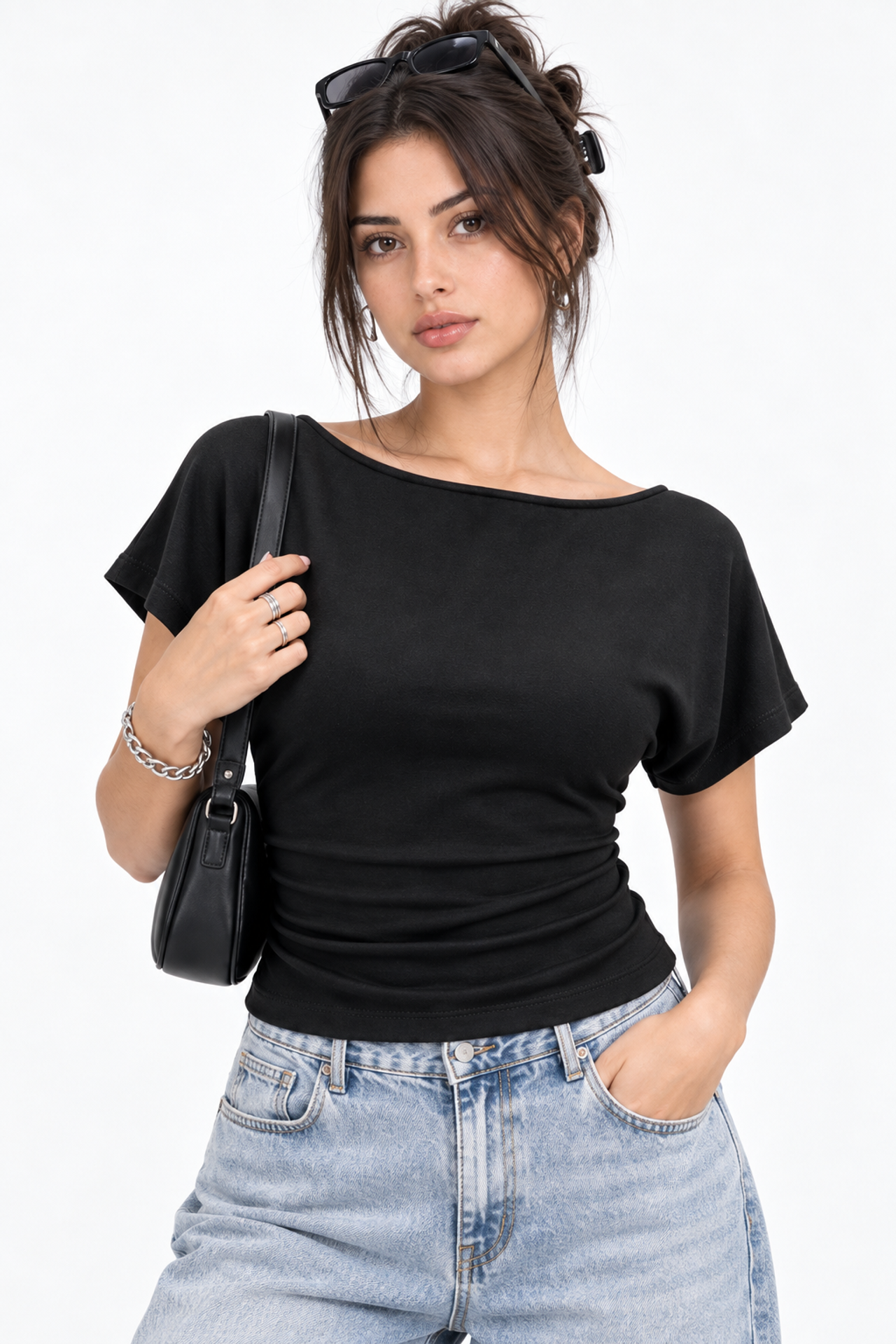 MIXRAY Women's Cotton Blouse 1