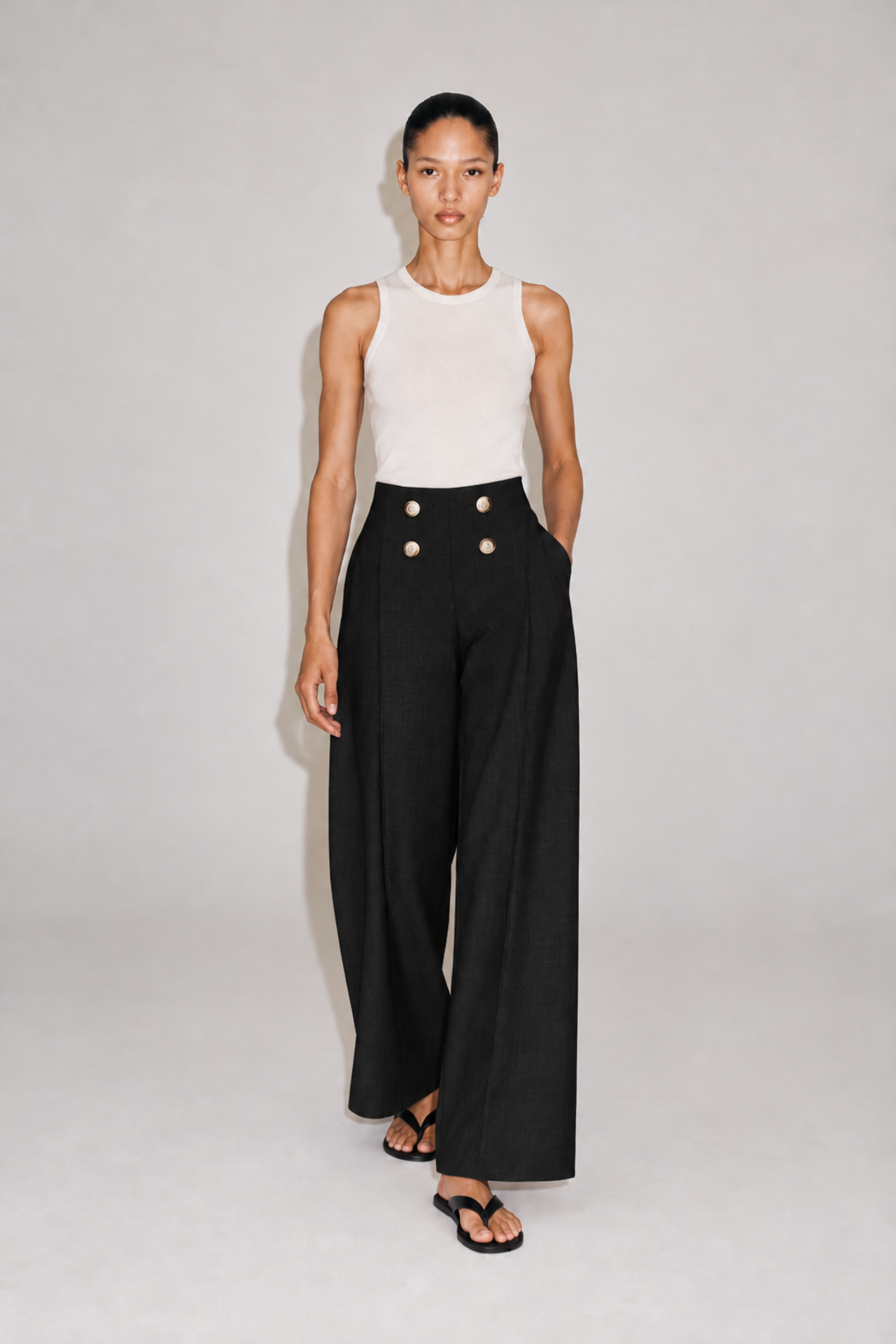 MY FASHION Straight-Leg Pants 3
