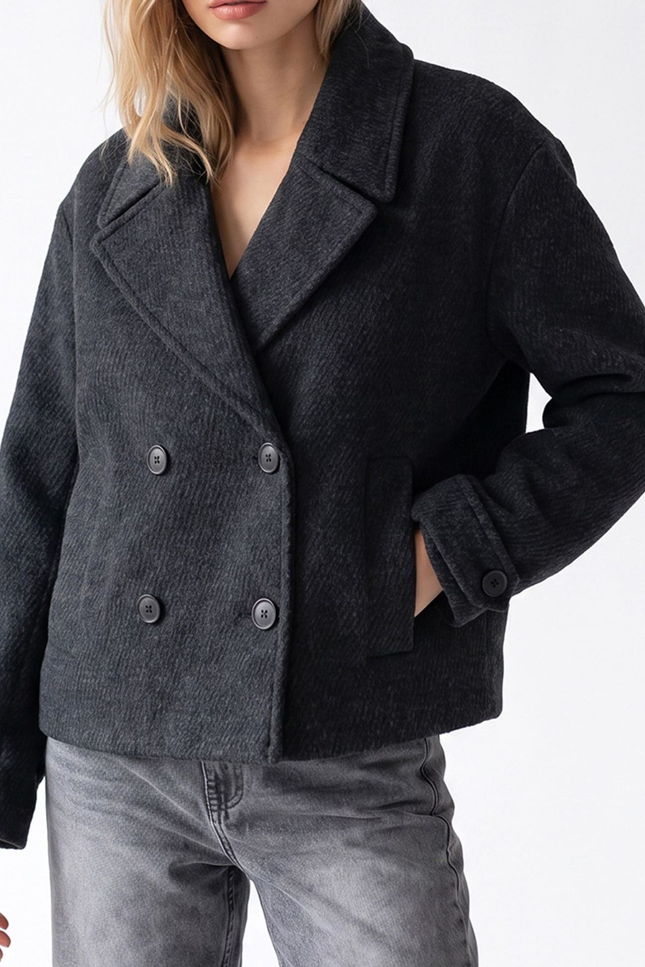 MIXRAY Women's Overcoat 2