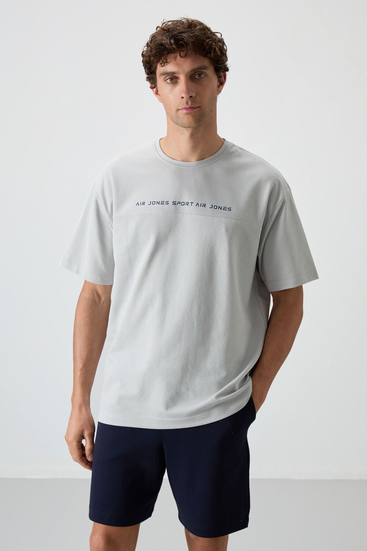 TOMMY Oversized Crew Neck Printed T-Shirt 1