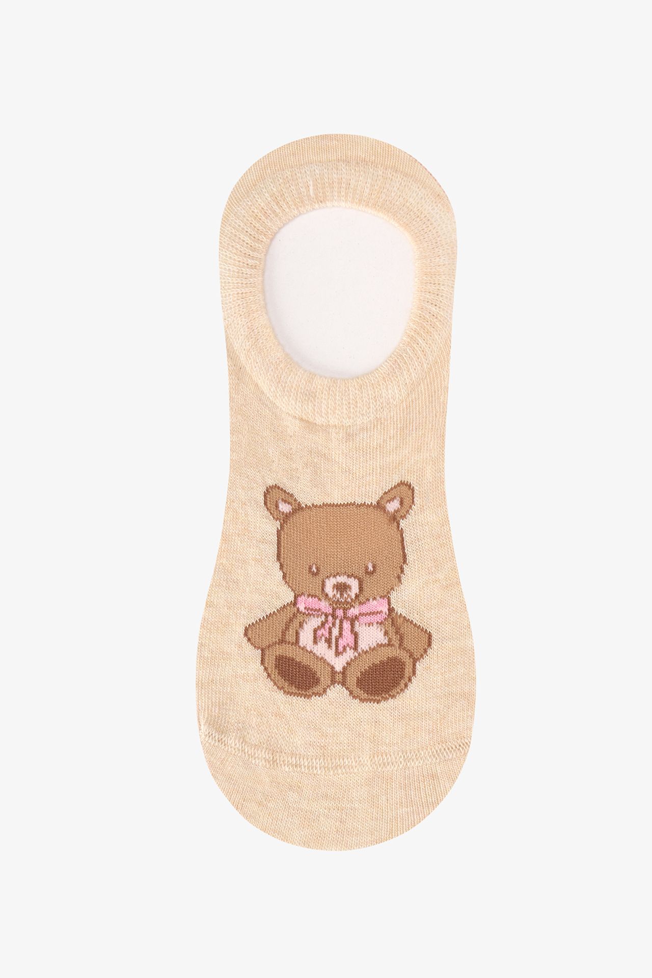 PENTI Bear Bow Cotton Pair Sneaker Socks 4