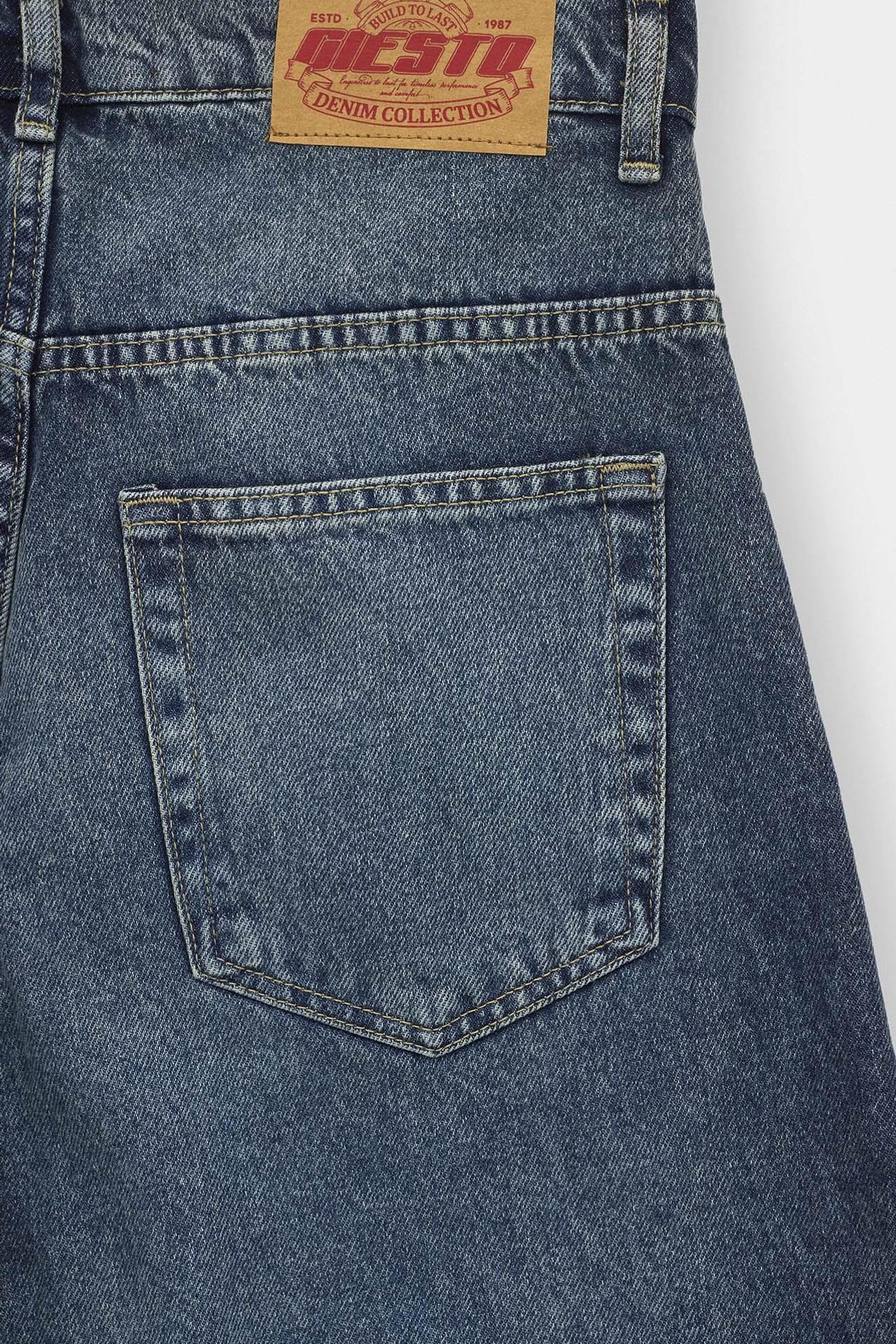 GIESTO Düz Paça Kot Pantolon 4