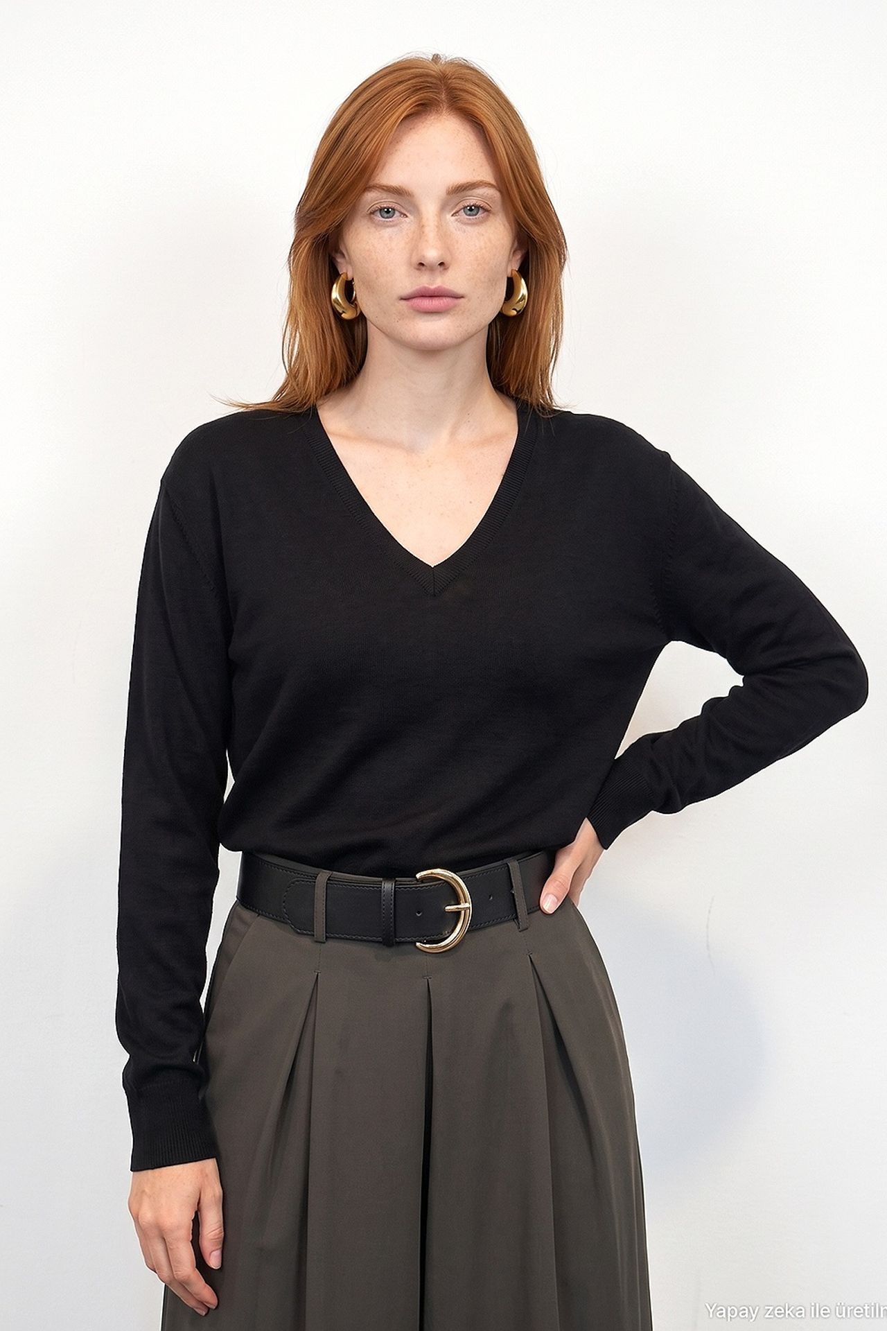 DILVIN Women's Knit Sweater 2